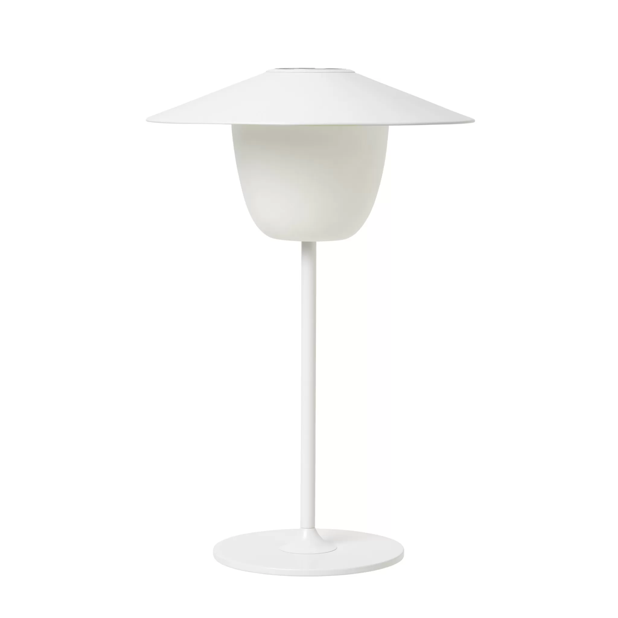 Shop Ani Mobile Led Table Lamp Small White 65928 Patio Lighting