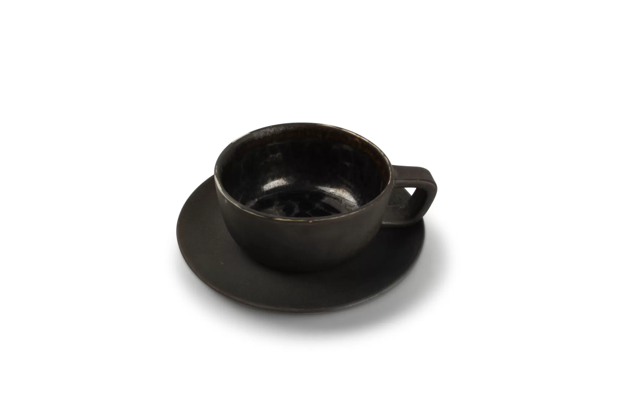 S&P Coffee Tea*Anvil Cup And Saucer 350 Ml Rusty 803505 (Set / 2)