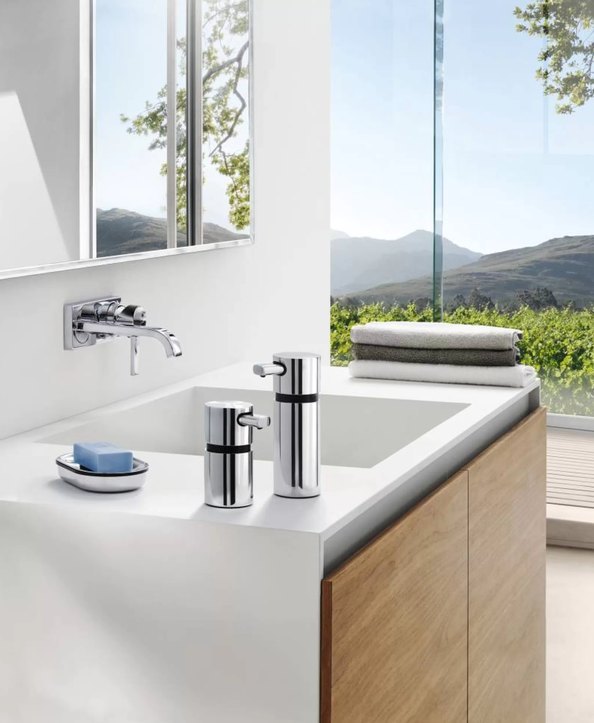 Blomus Toilet Brush Holder*Areo Toilet Brush Set Standing (Gloss) 68811