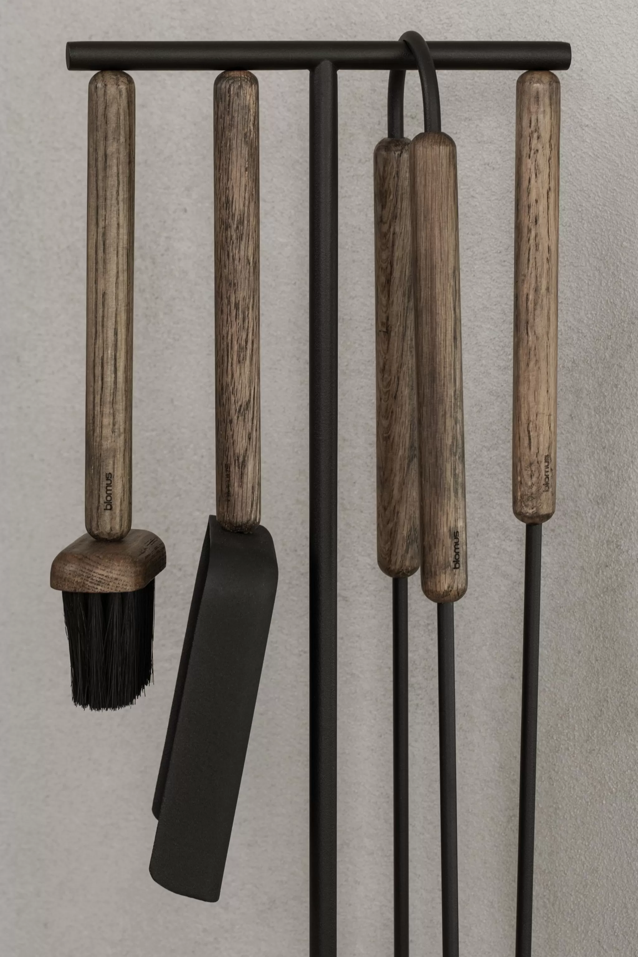 Blomus Fireplace*Ashi 5-Piece Fireplace Set (Brown) 66155