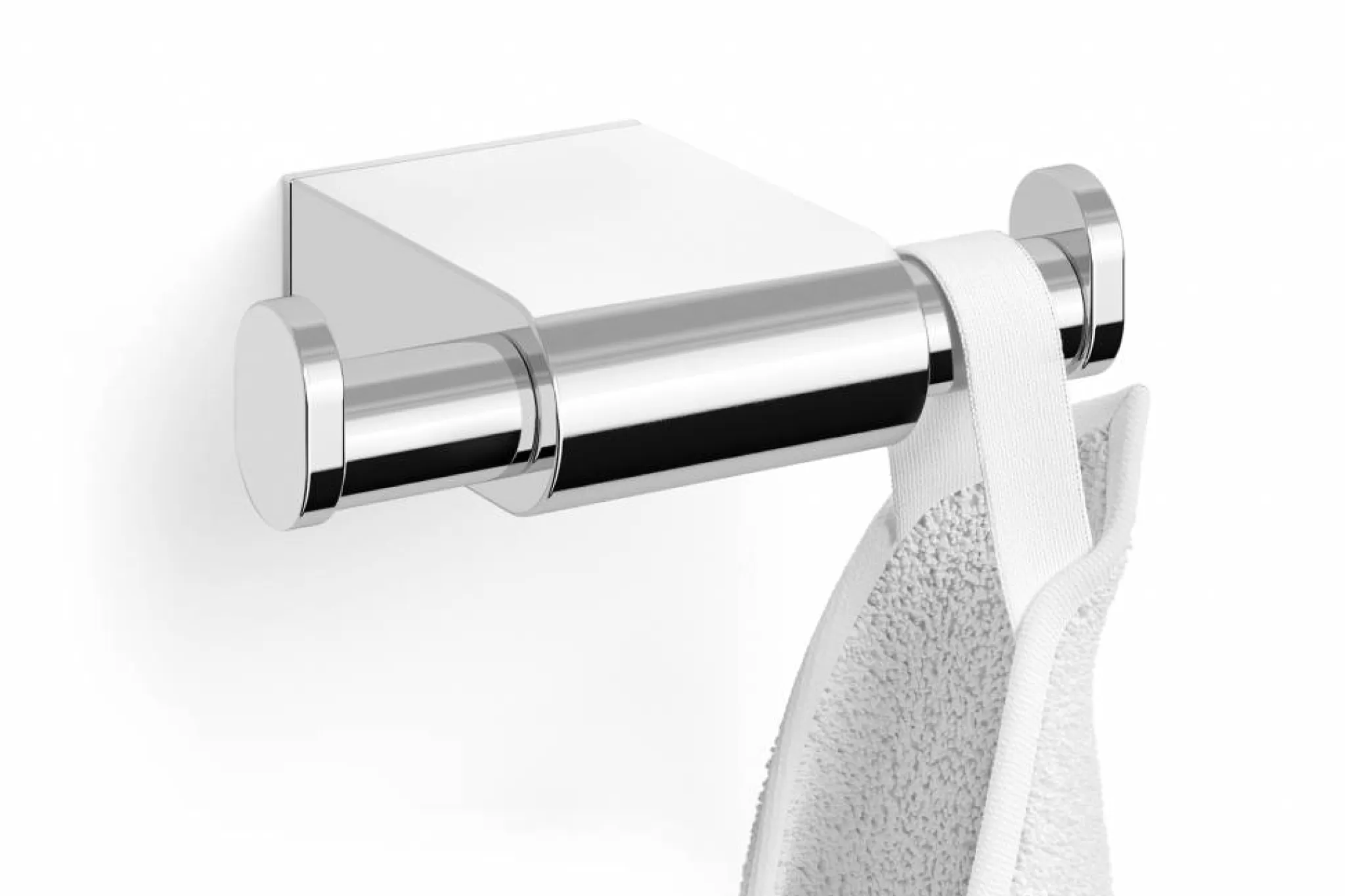 Zack Towel Hook*Atore Double Towel Hook 40458 (Polished Stainless Steel)