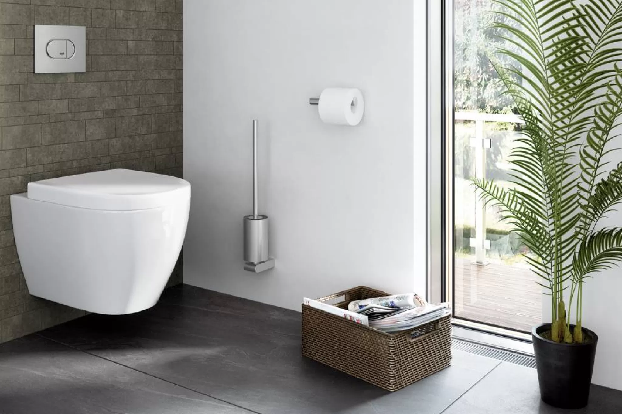 Zack Shower Basket*Atore Shower Basket 28.8 Cm 40425 (Matt)