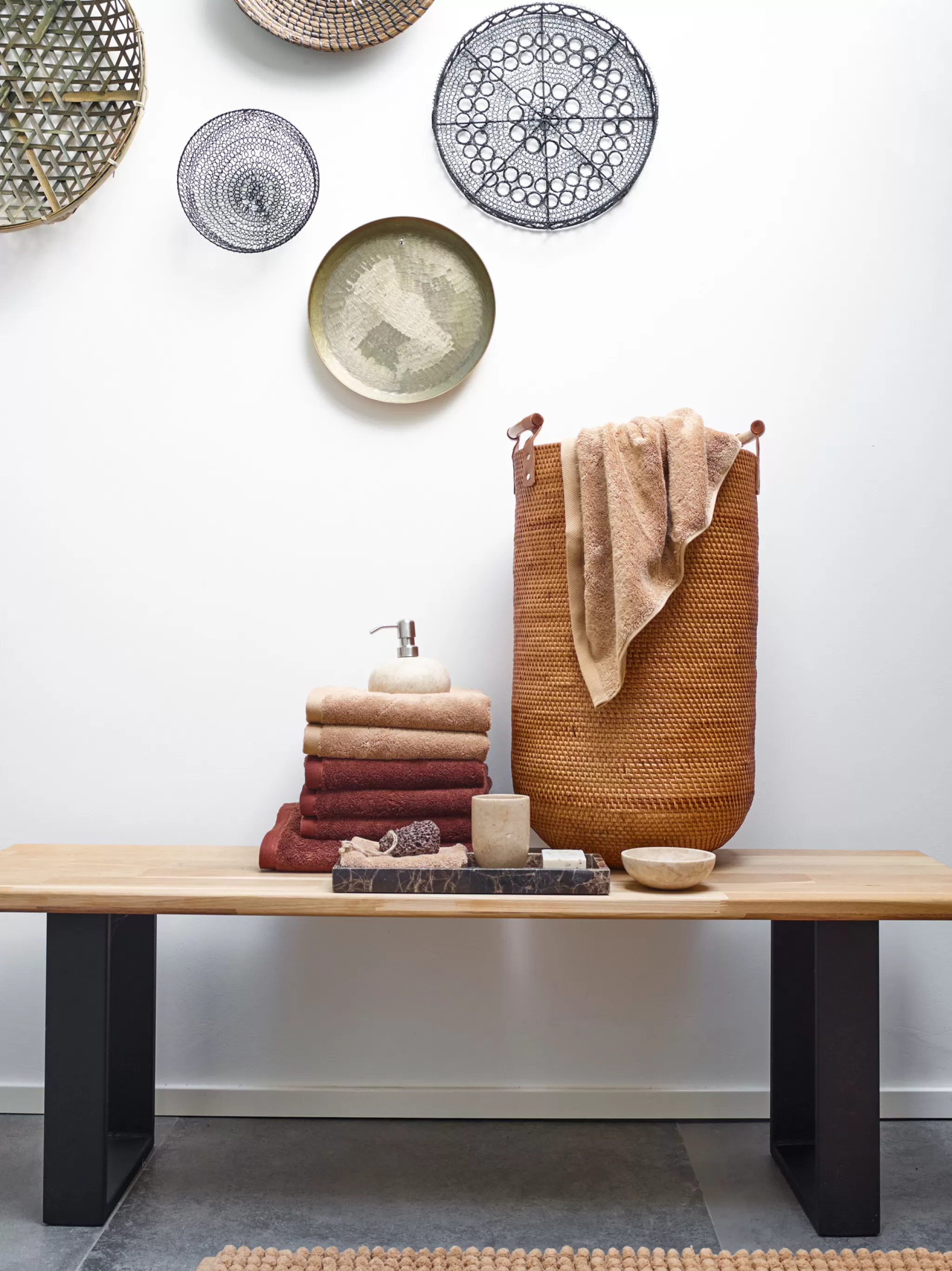 Aquanova Cotton*Bath Mat London Color Umber (Lonbm-284)