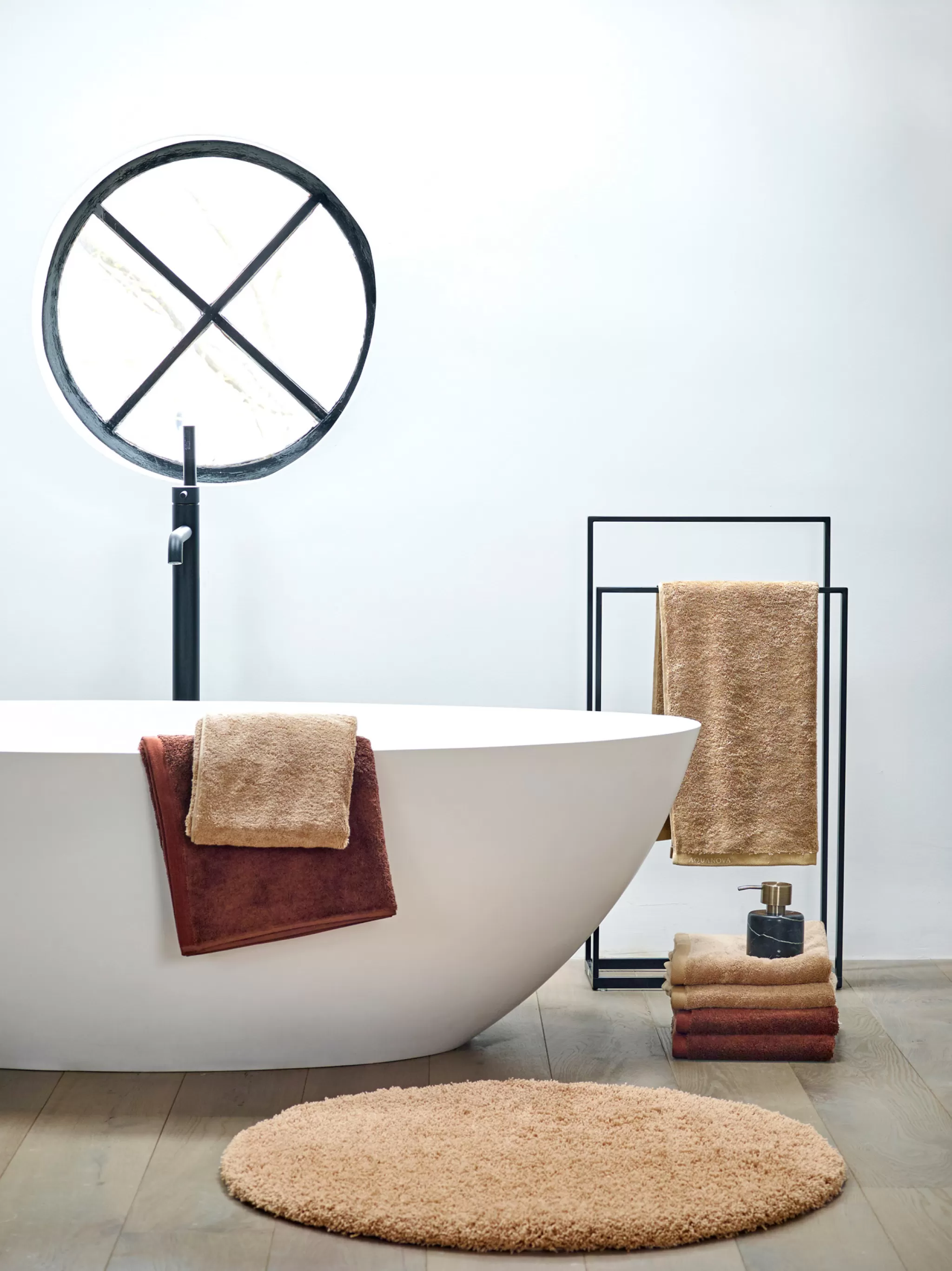 Aquanova Cotton*Bath Mat London Color Umber (Lonbm-284)