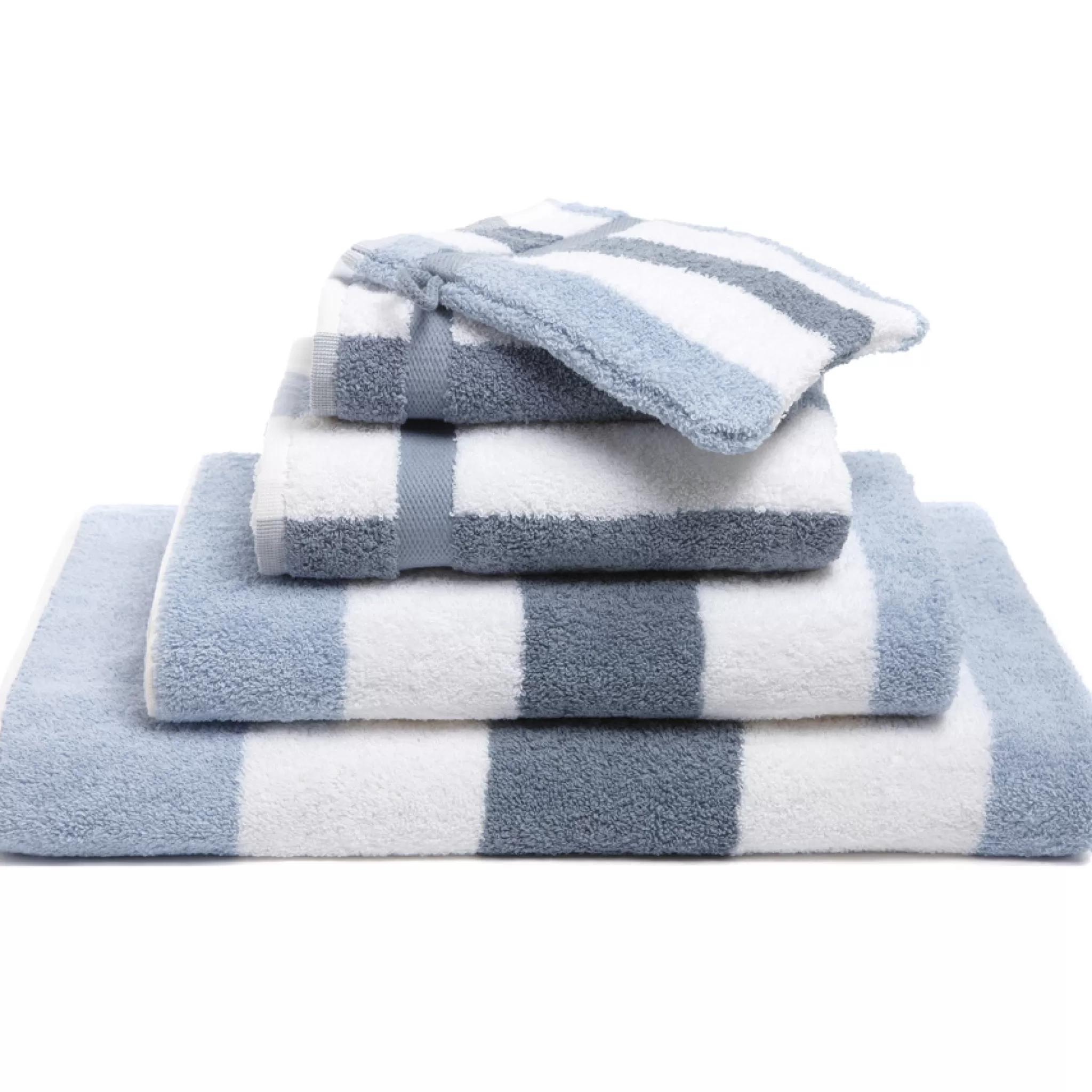 Vandyck Ranger*Bath Textile Vancouver Misty Blue-109 (Co027) Wide Stripes