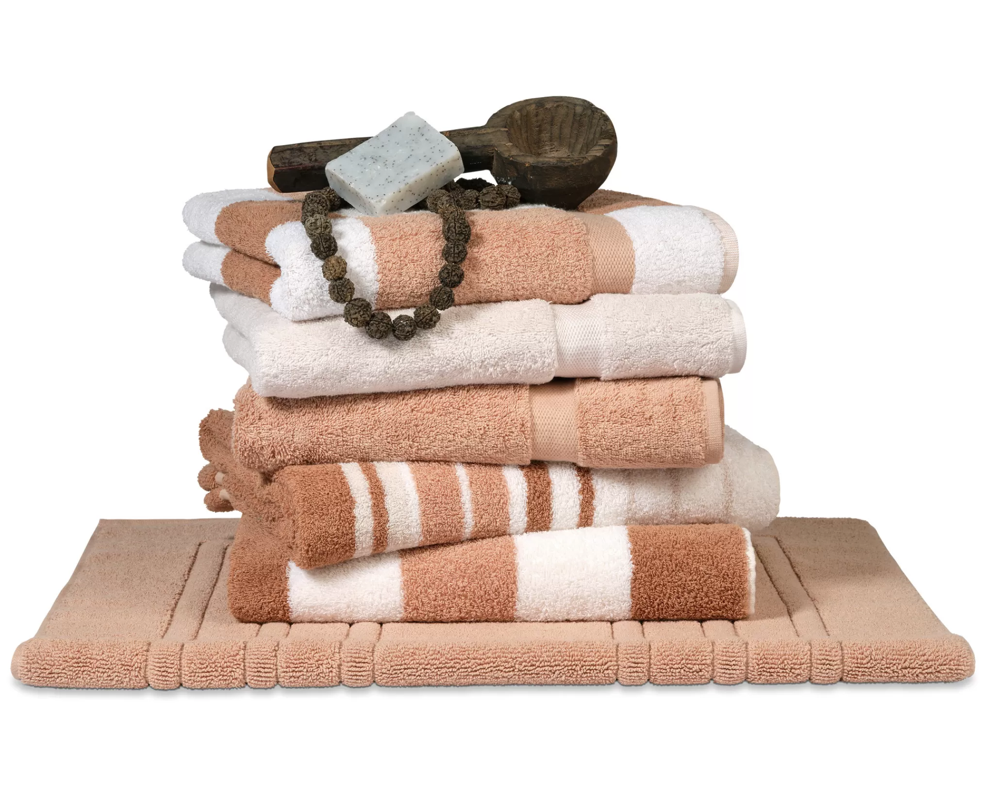 Vandyck Ranger*Bath Textiles Boston Praline-163 (Co020) Block Pattern