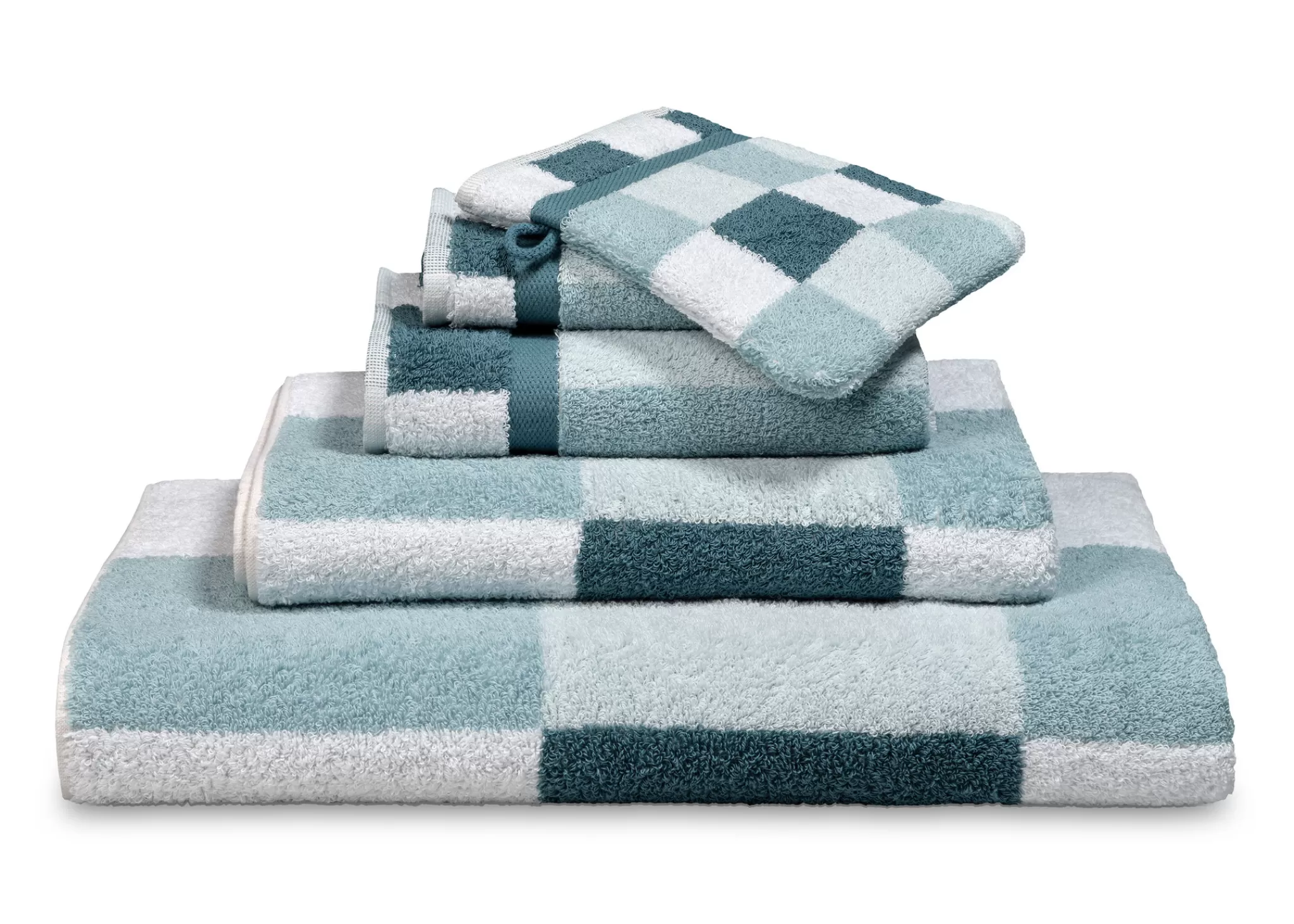 Vandyck Ranger*Bath Textiles Boston Storm Blue-173 (Co020) Block Motif