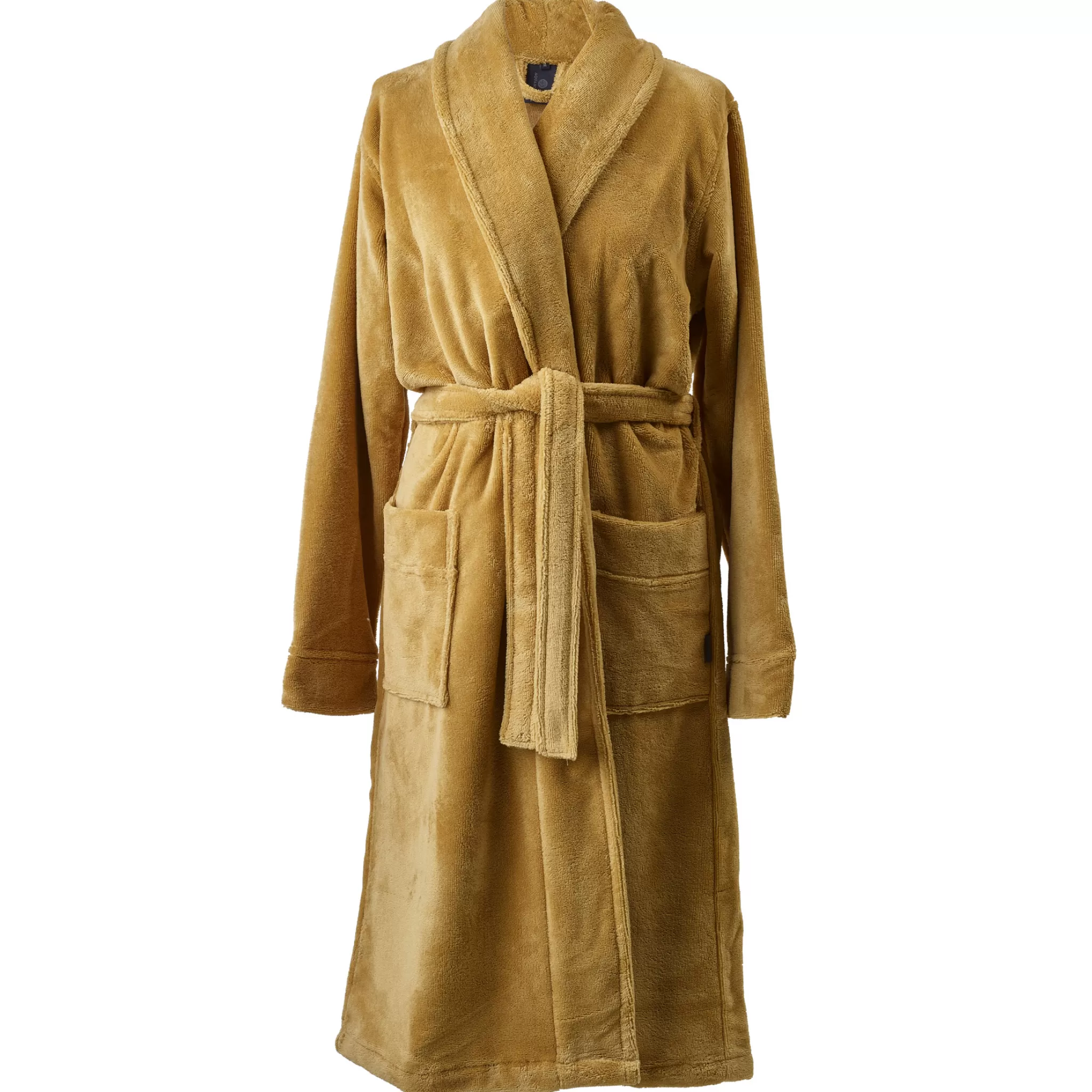 Aquanova Gentlemen*Bathrobe Einar Ocher-443, Ocher (Einbg-443)