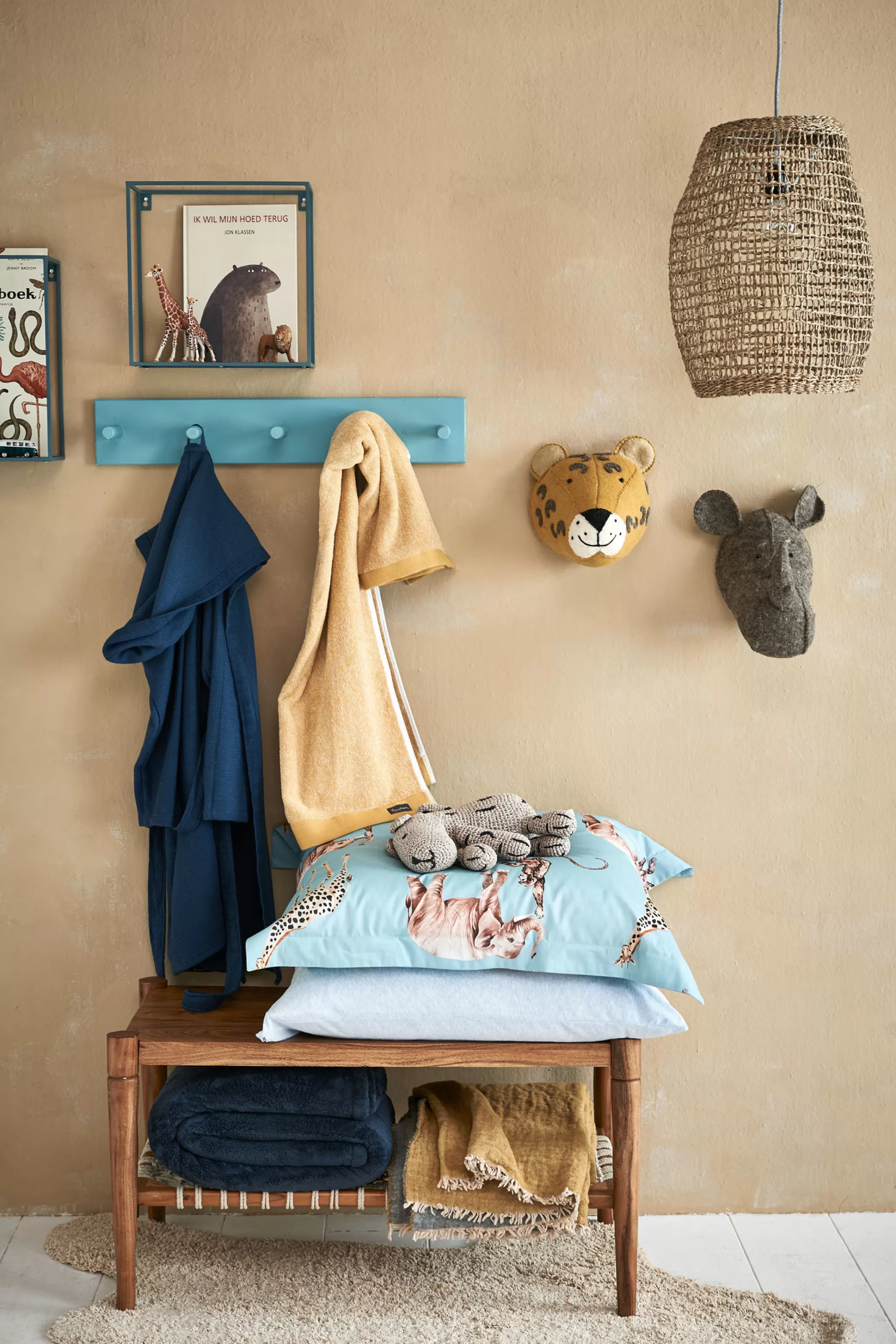 Vandyck Kids*Bathrobe Kids Boys Denim (Bado19202)