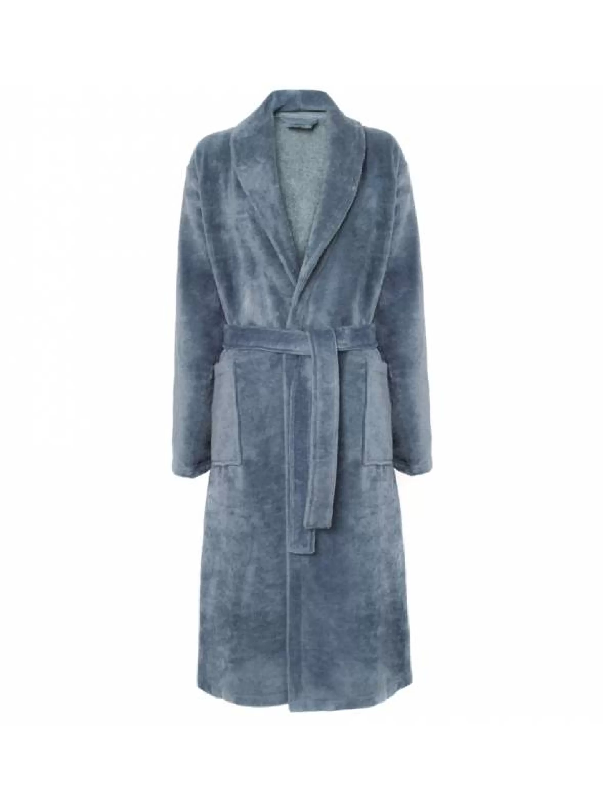 Vandyck Gentlemen*Beaumont Bathrobe Mole Gray-001