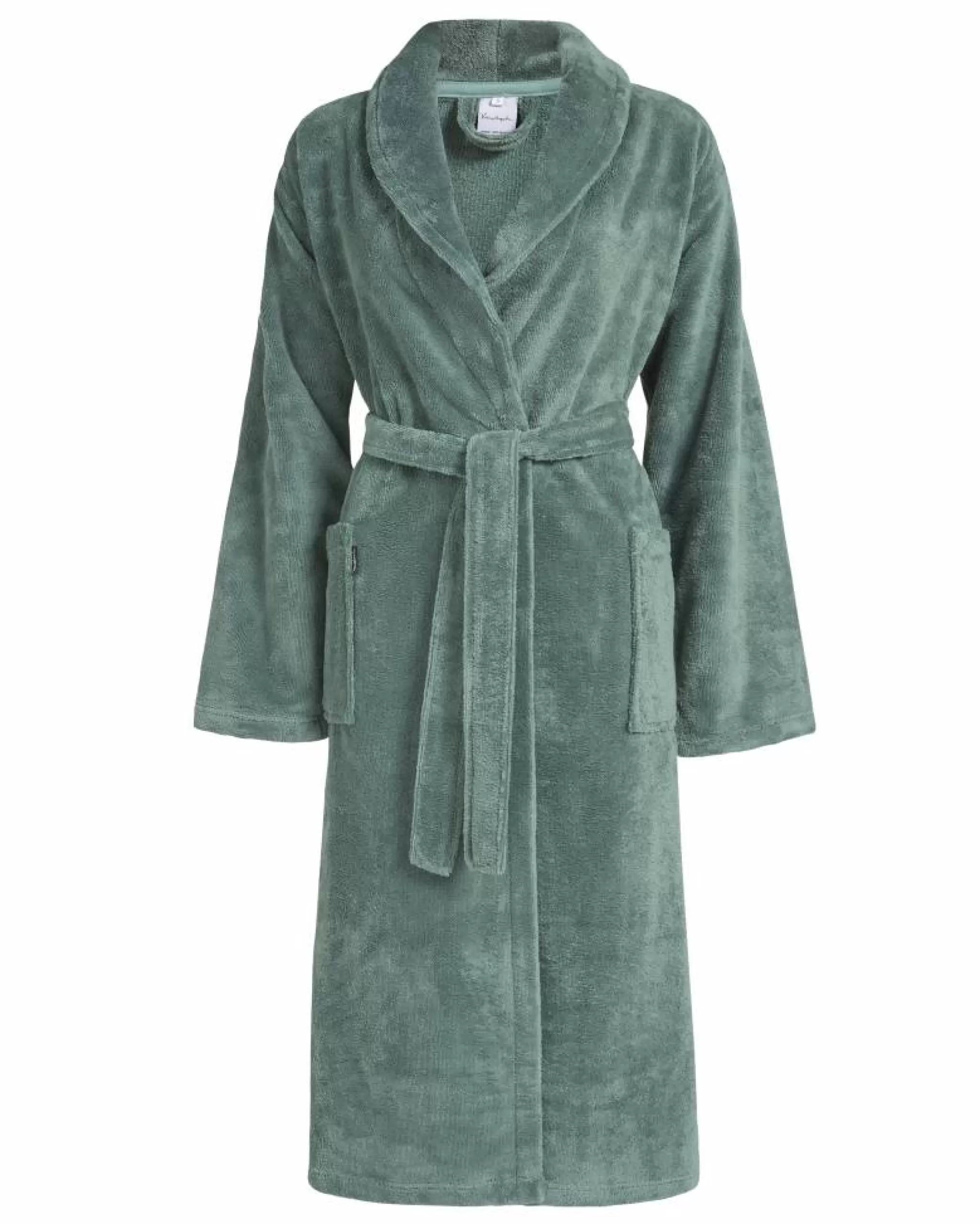 Vandyck Gentlemen*Beaumont Bathrobe Vintage Green-166 (Bage14201)
