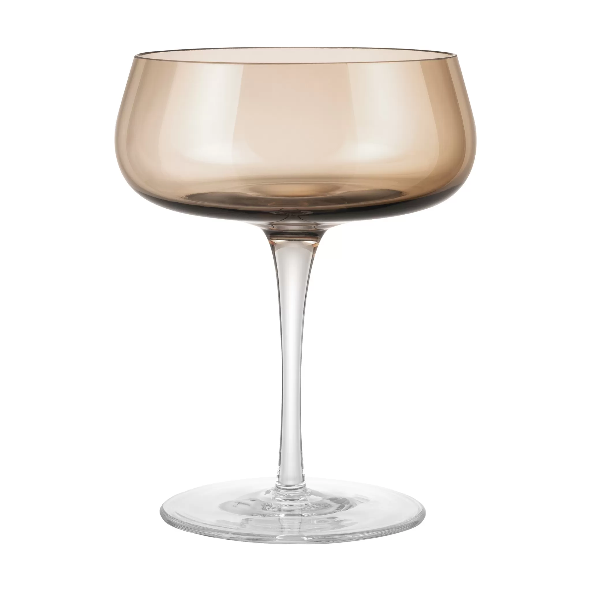 Blomus Champagne Glasses*Belo Coupe Champagne Glasses Coffee (Set/2) 64293