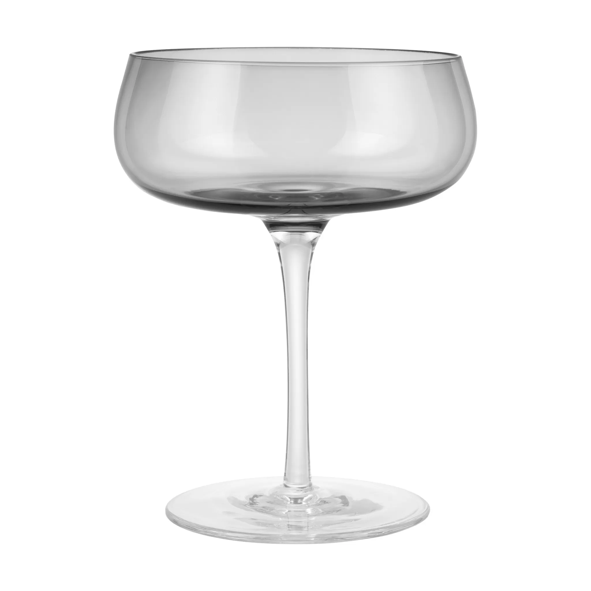 Blomus Drinking Glasses*Belo Coupe Champagne Glasses Smoke (Set/2) 64278