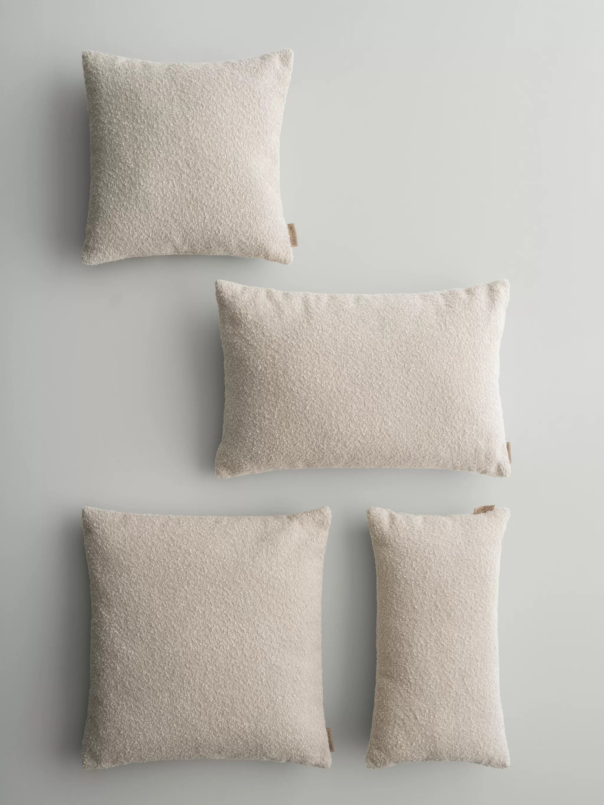 Blomus Decorative Pillows*Boucle Cushion Cover 40X40 - Moonbeam (66578)