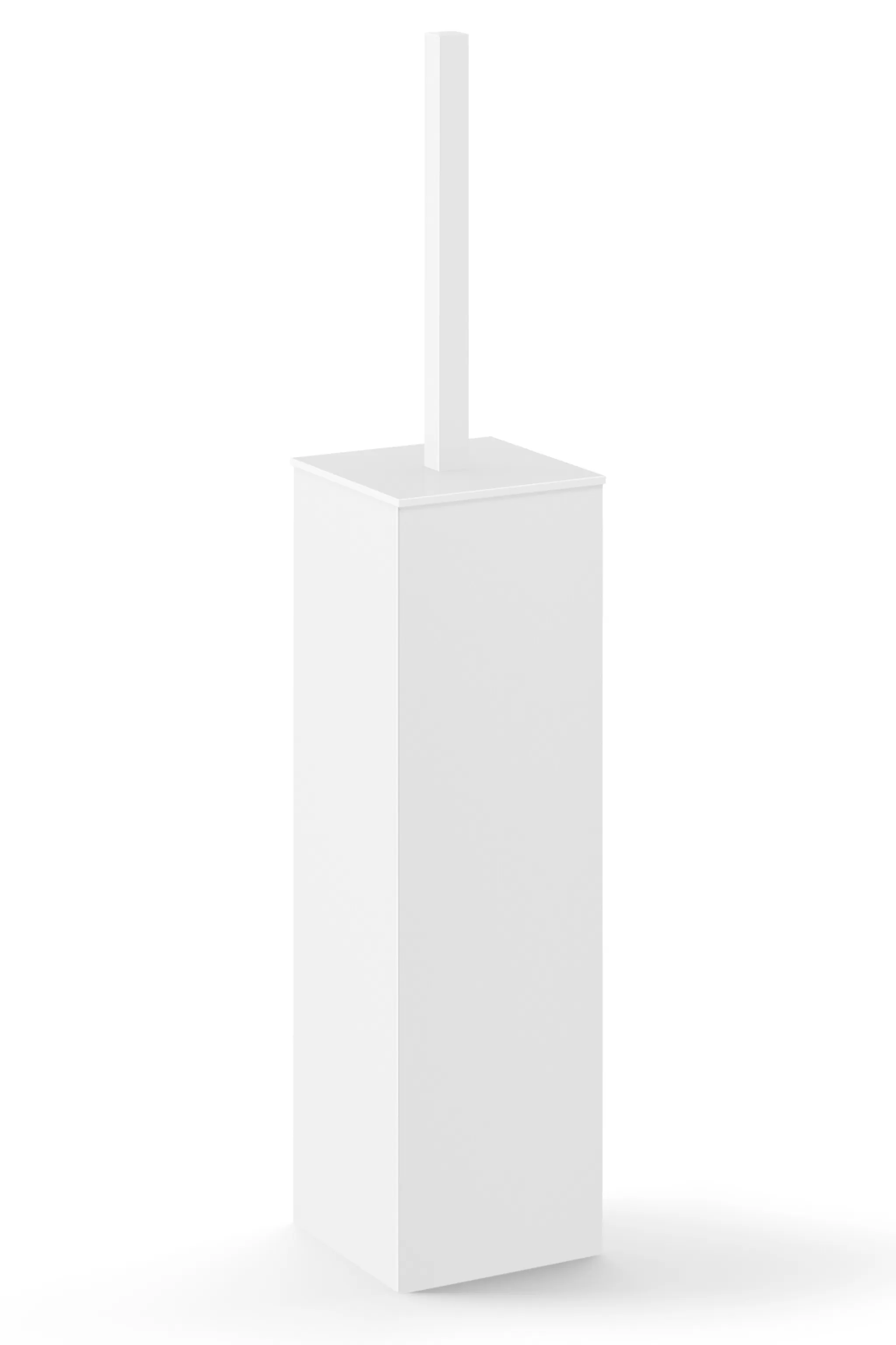 Zack Toilet Brush Holder*Carvo Toilet Brush Set Square 40820 (White)