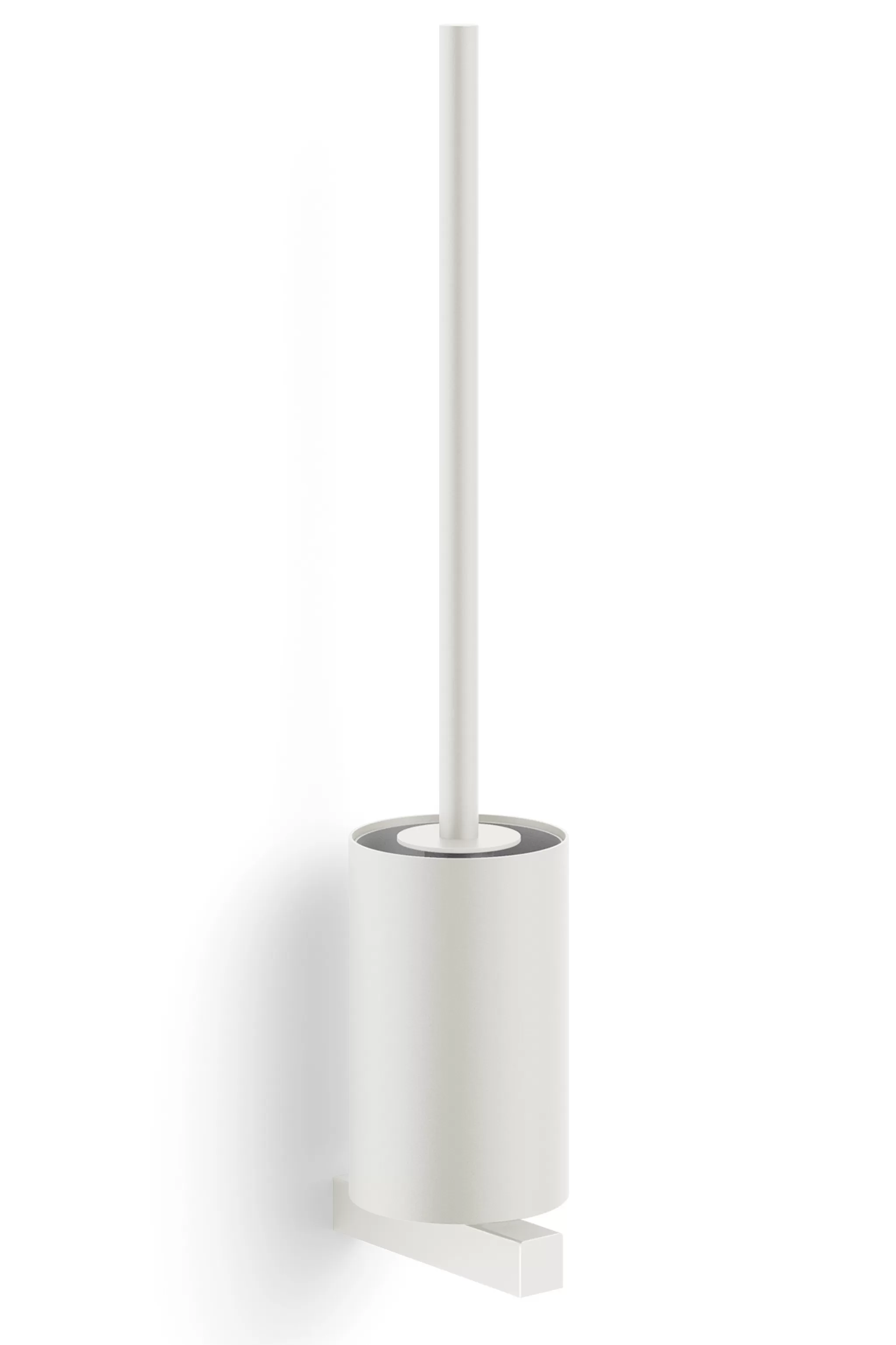 Zack Toilet Brush Holder*Carvo Toilet Brush Set Wall 40817 (White)