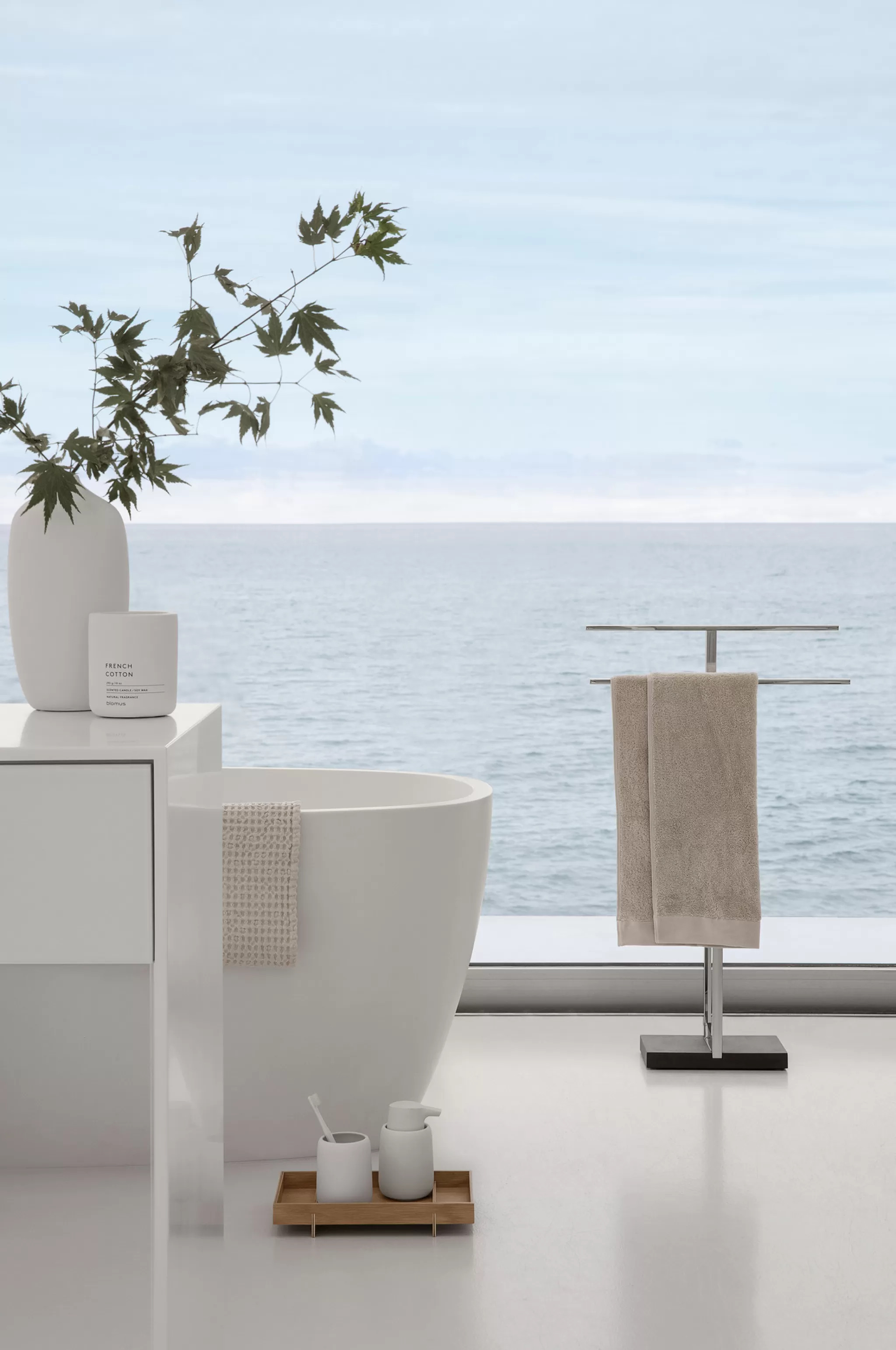 Blomus Vases*Ceola Vase 21 Cm - Color White (66171)