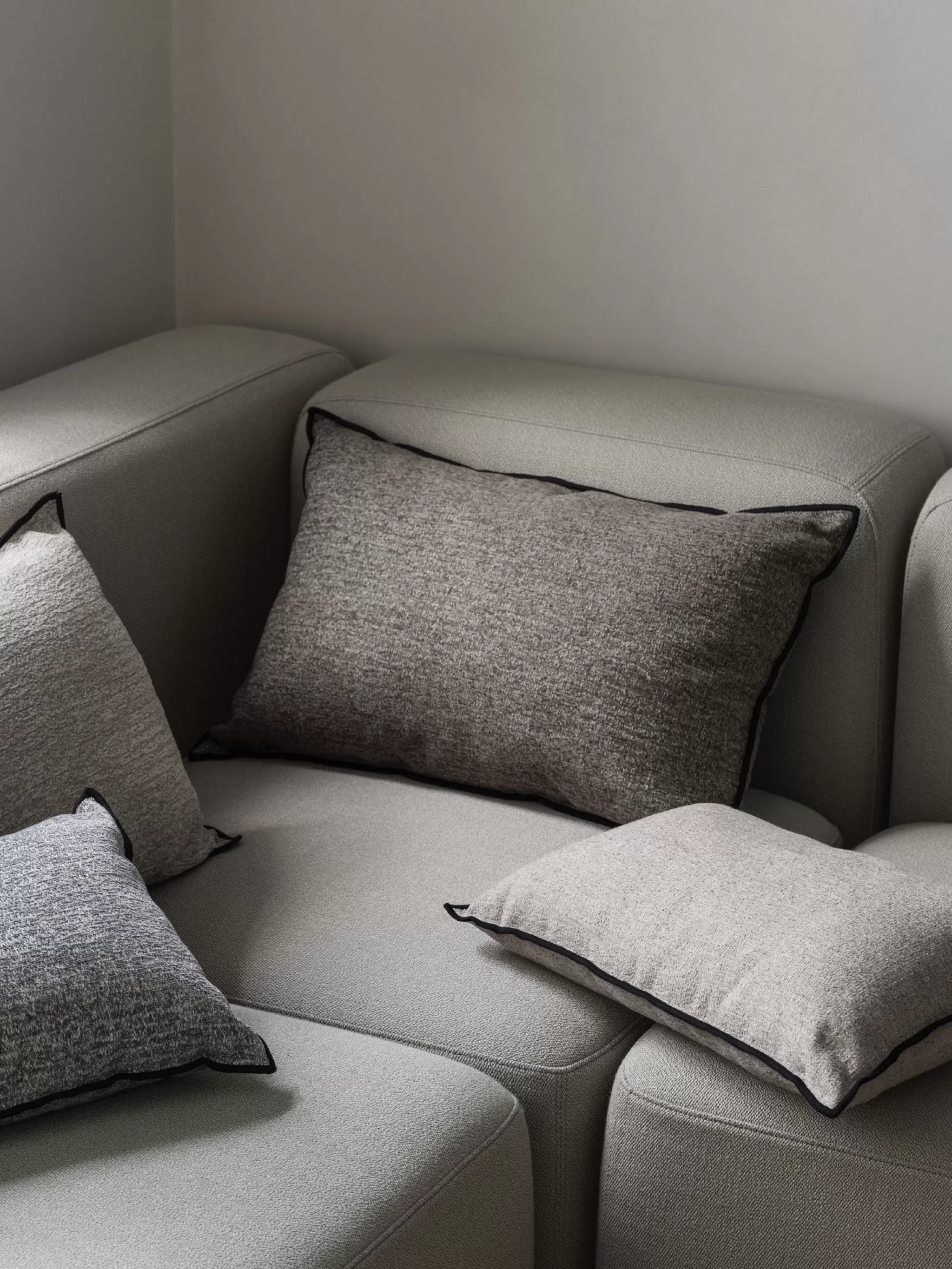 Blomus Decorative Pillows*Chenille Cushion Cover 45X45 - Espresso (66542)