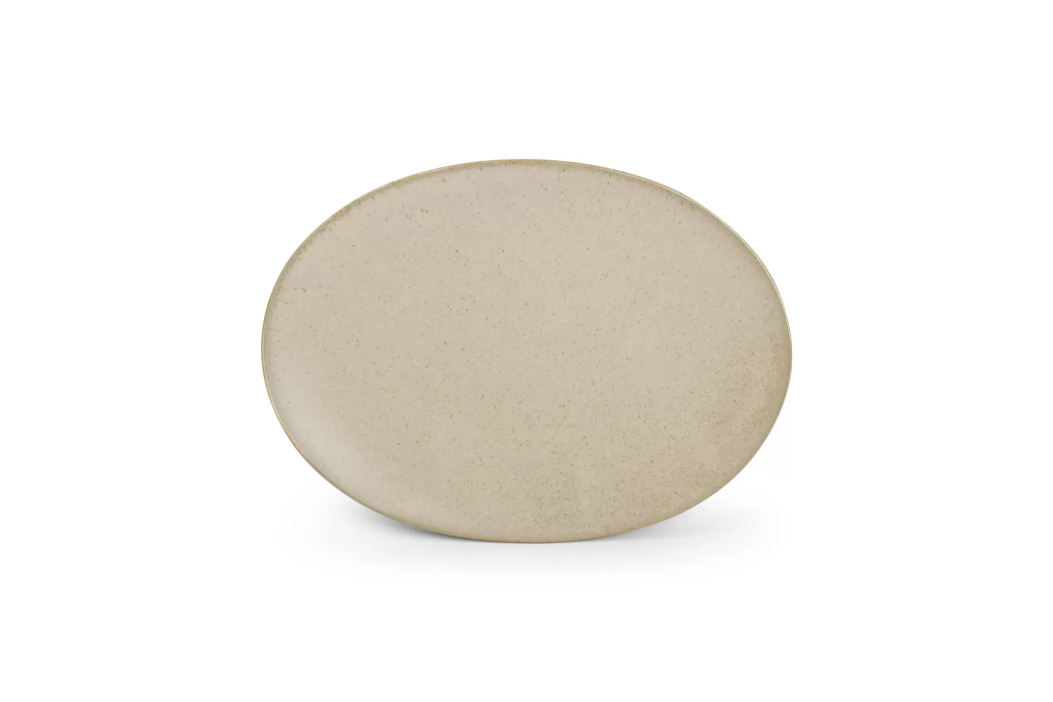 Cheap Cirro Flat Plate Oval 24 Cm - Beige (740954) Circo