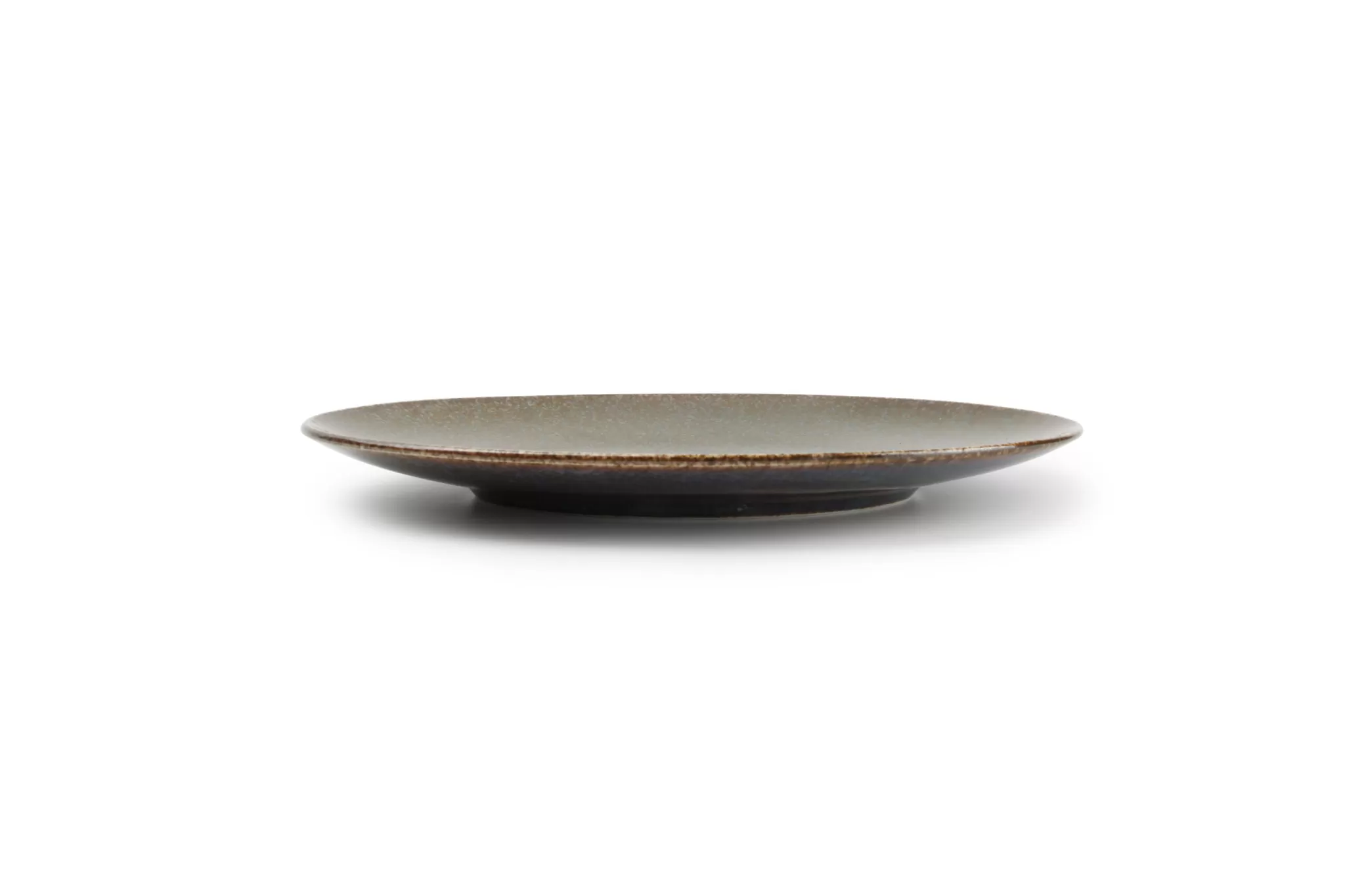 Clearance Cirro Flat Plate Oval 24 Cm - Green Multi (740555) Circo