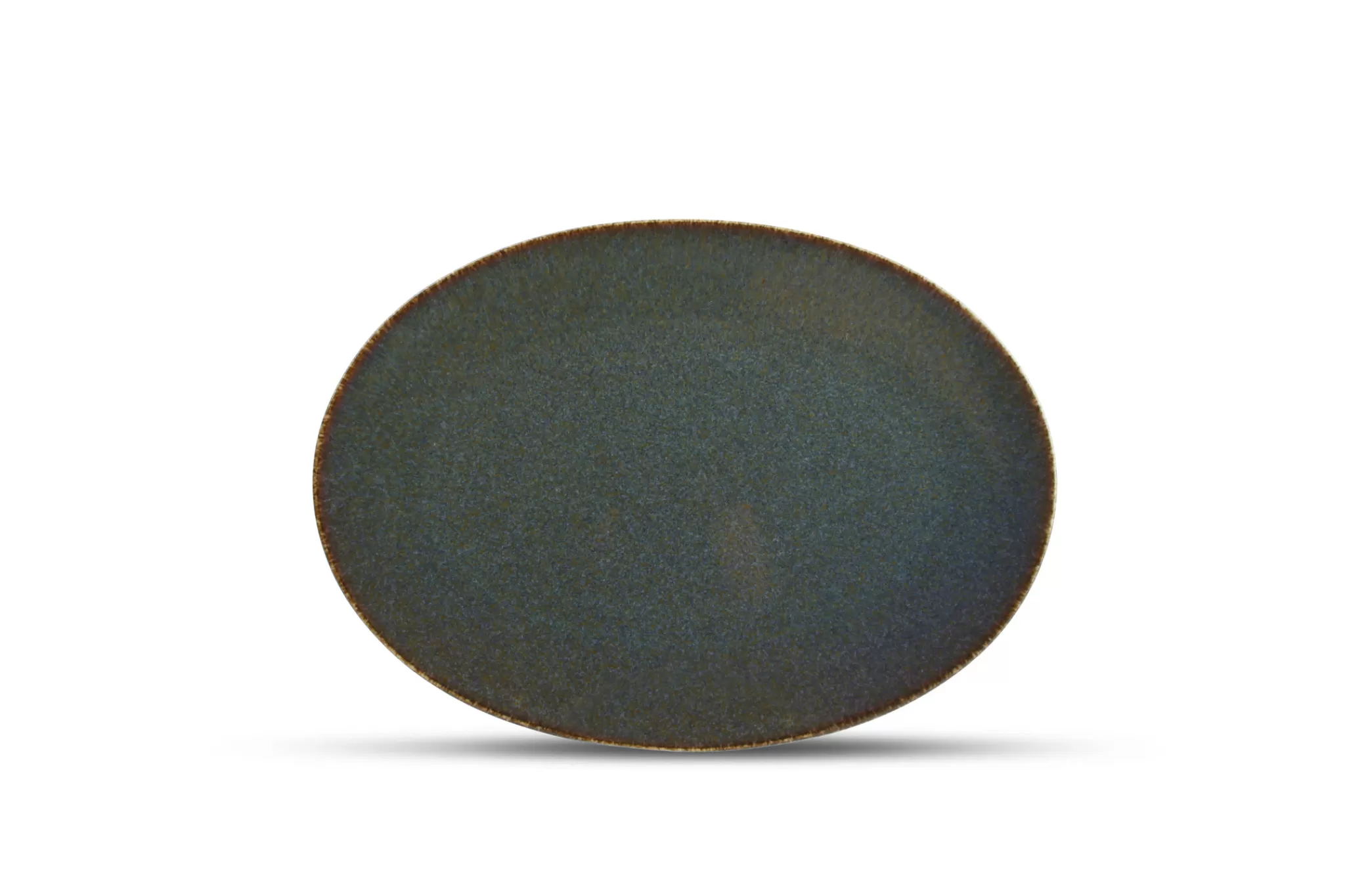 Sale Cirro Flat Plate Oval 30 Cm - Green Multi (740556) Circo