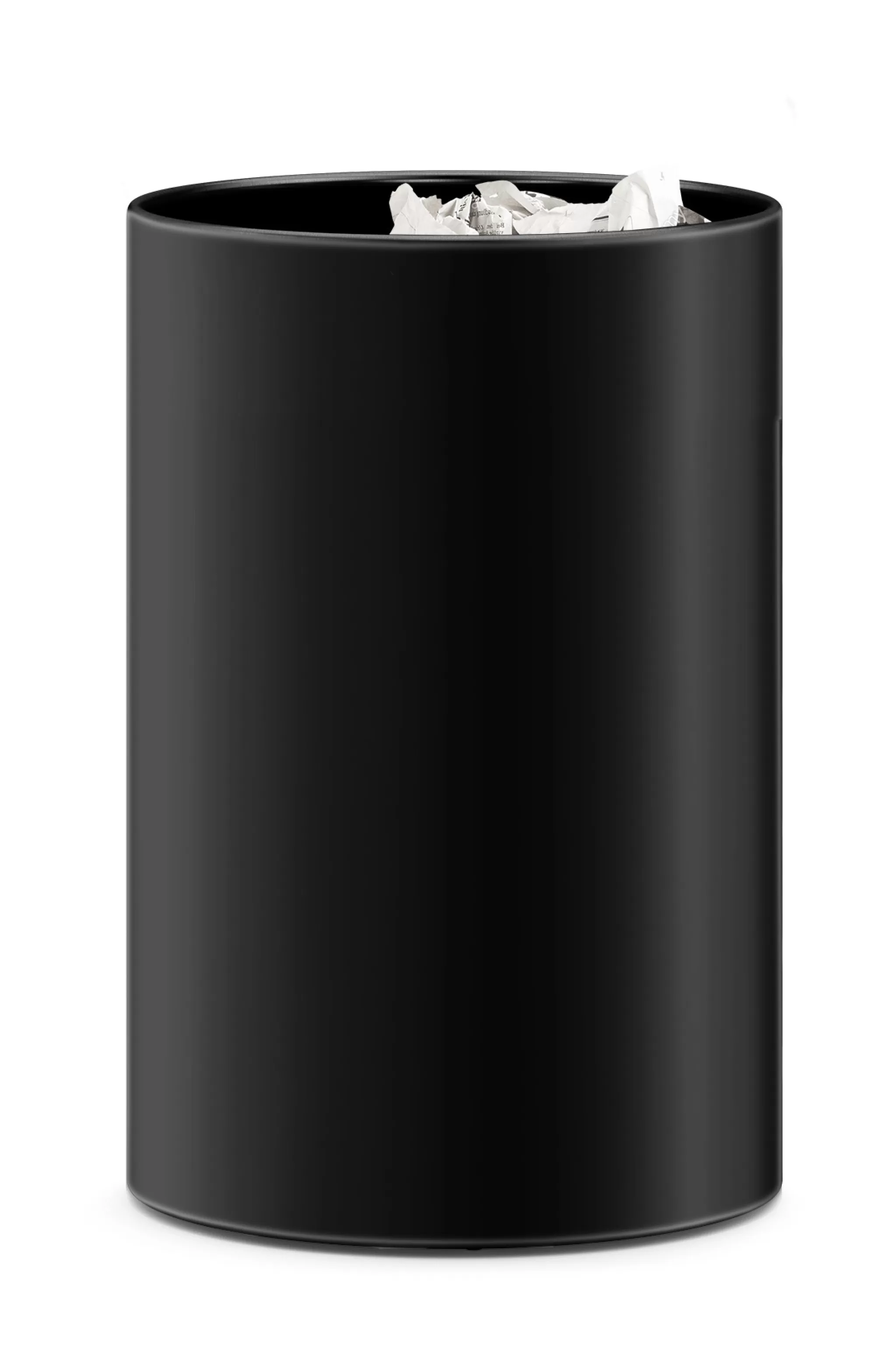 Zack Garbage Can*Civos Wastepaper Basket (Black) 50508
