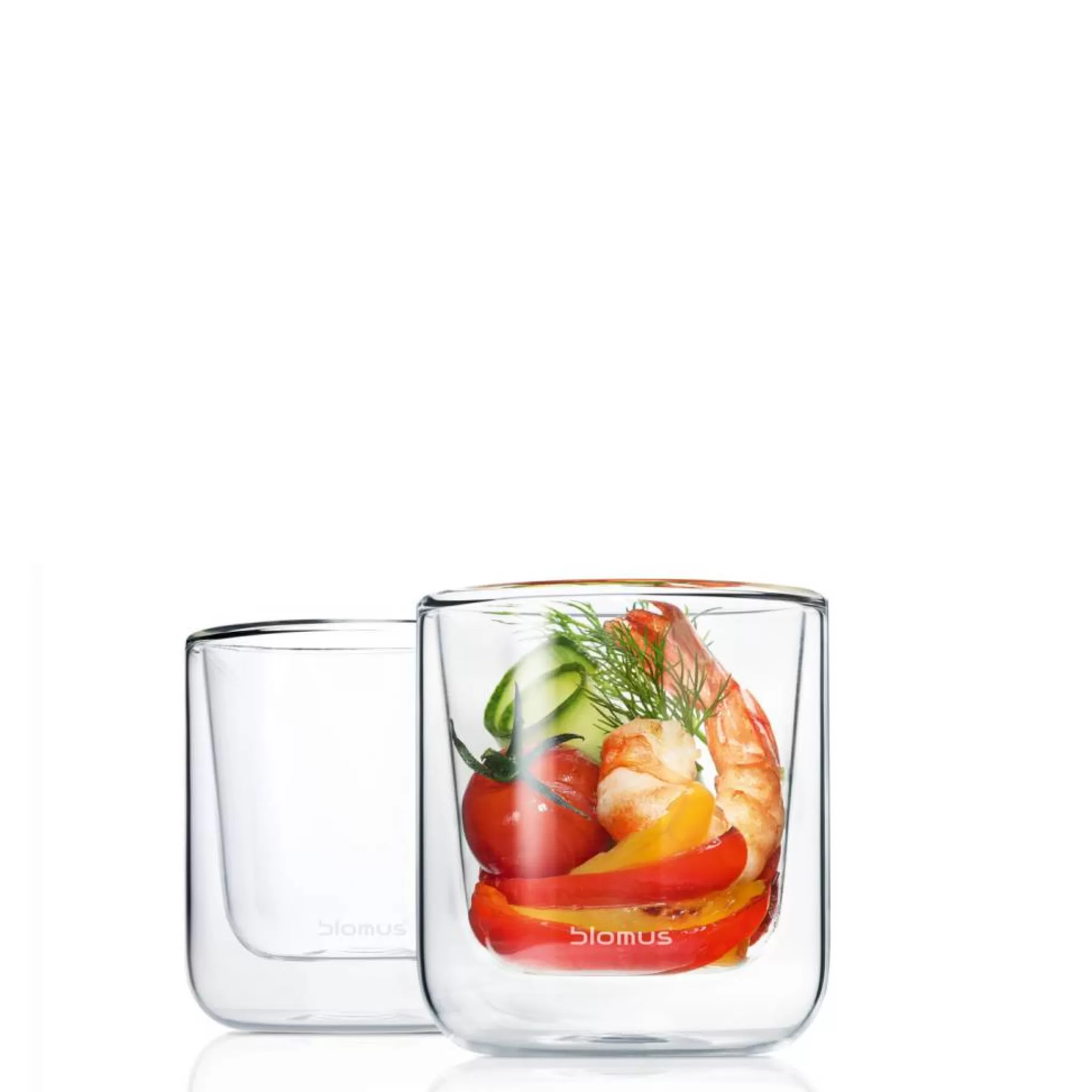 Blomus Double-Walled Glasses*Double-Walled Glass Of Nero Coffee (Set/2) 63653