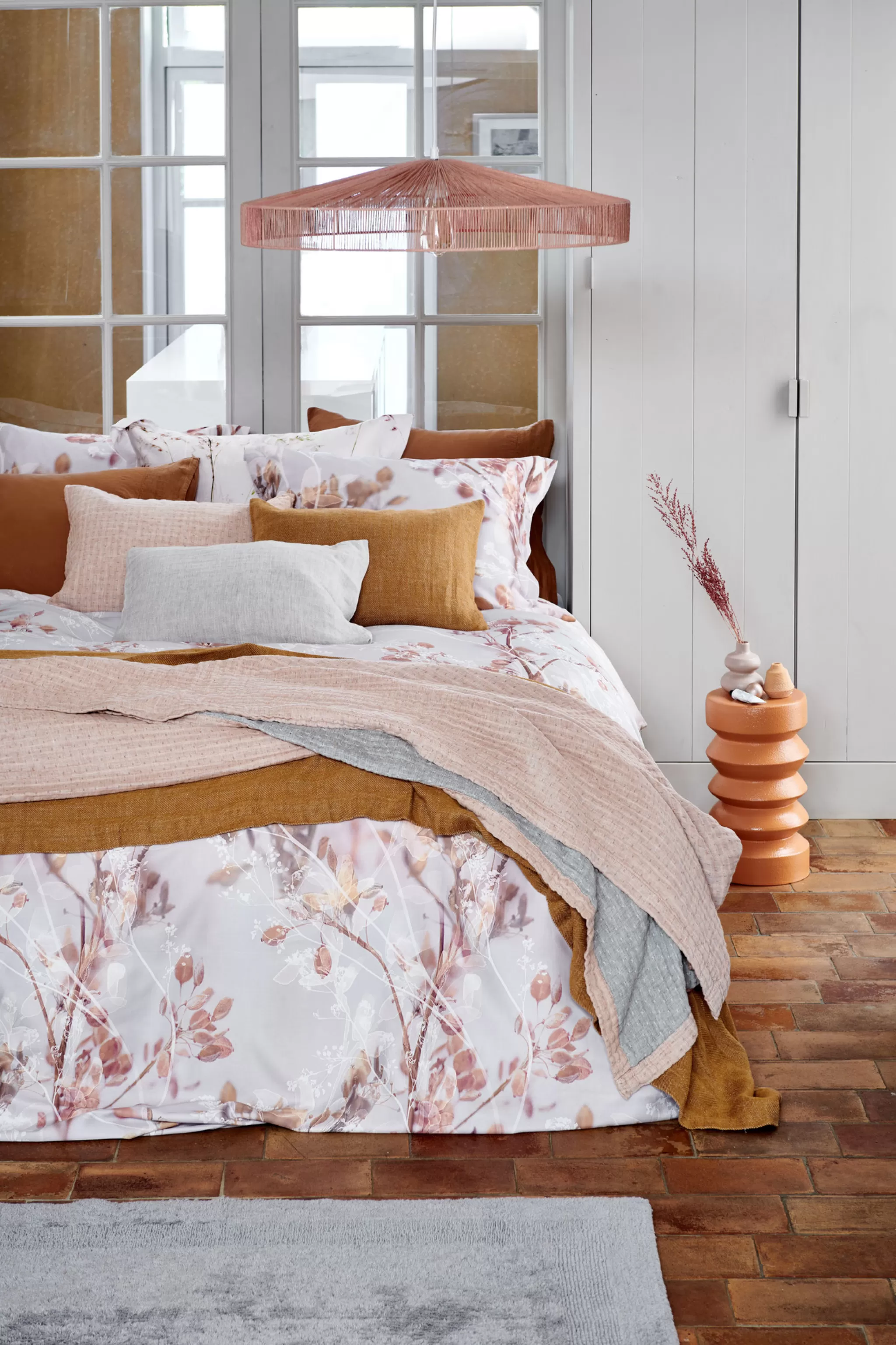 Cheap Duvet Cover August Rush Old Rose 200X220 Cm (Satin) Sam120201 2 Persons