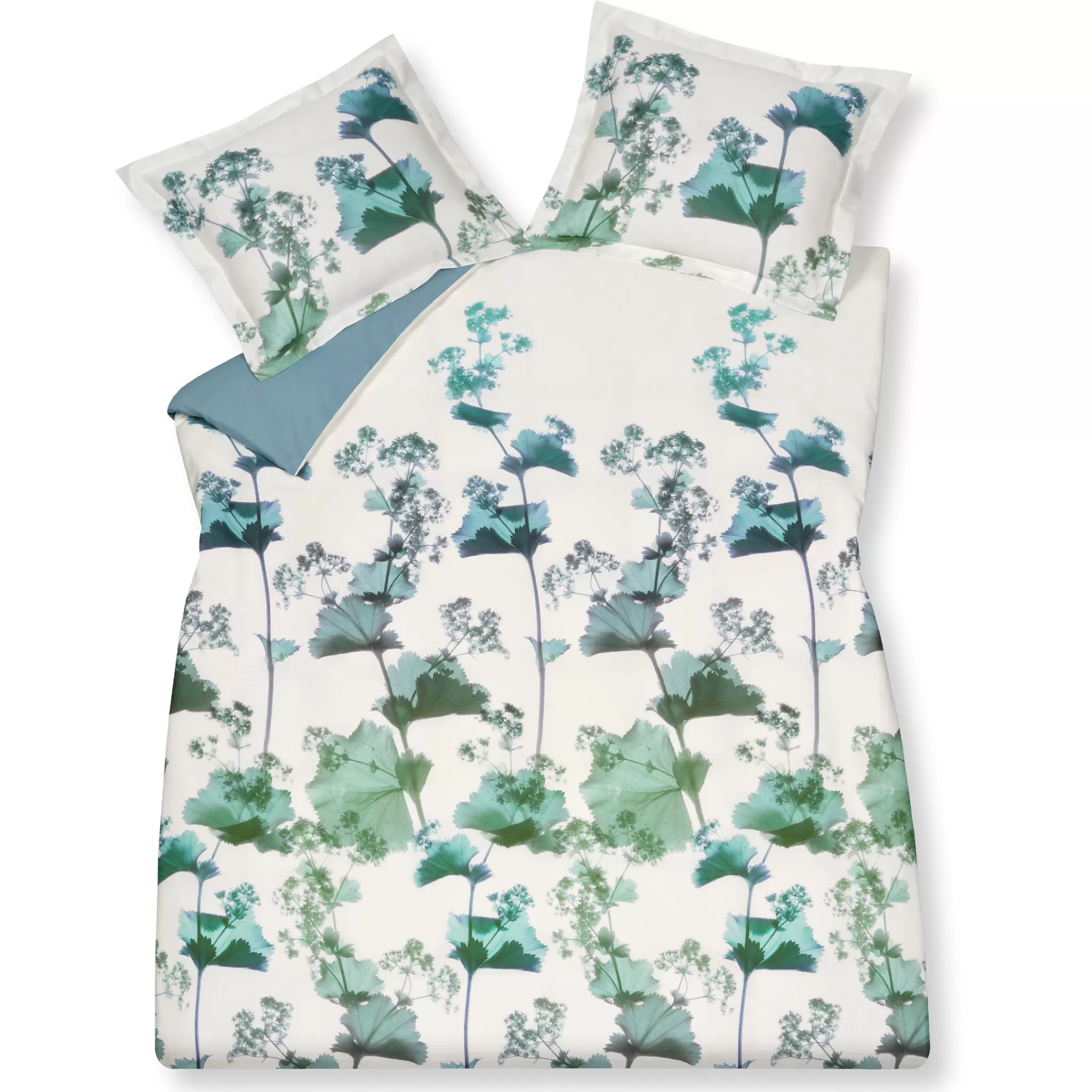 Fashion Duvet Cover Blue Shades Storm Blue 200X220 Cm (Satin) Sal220205 2 Persons
