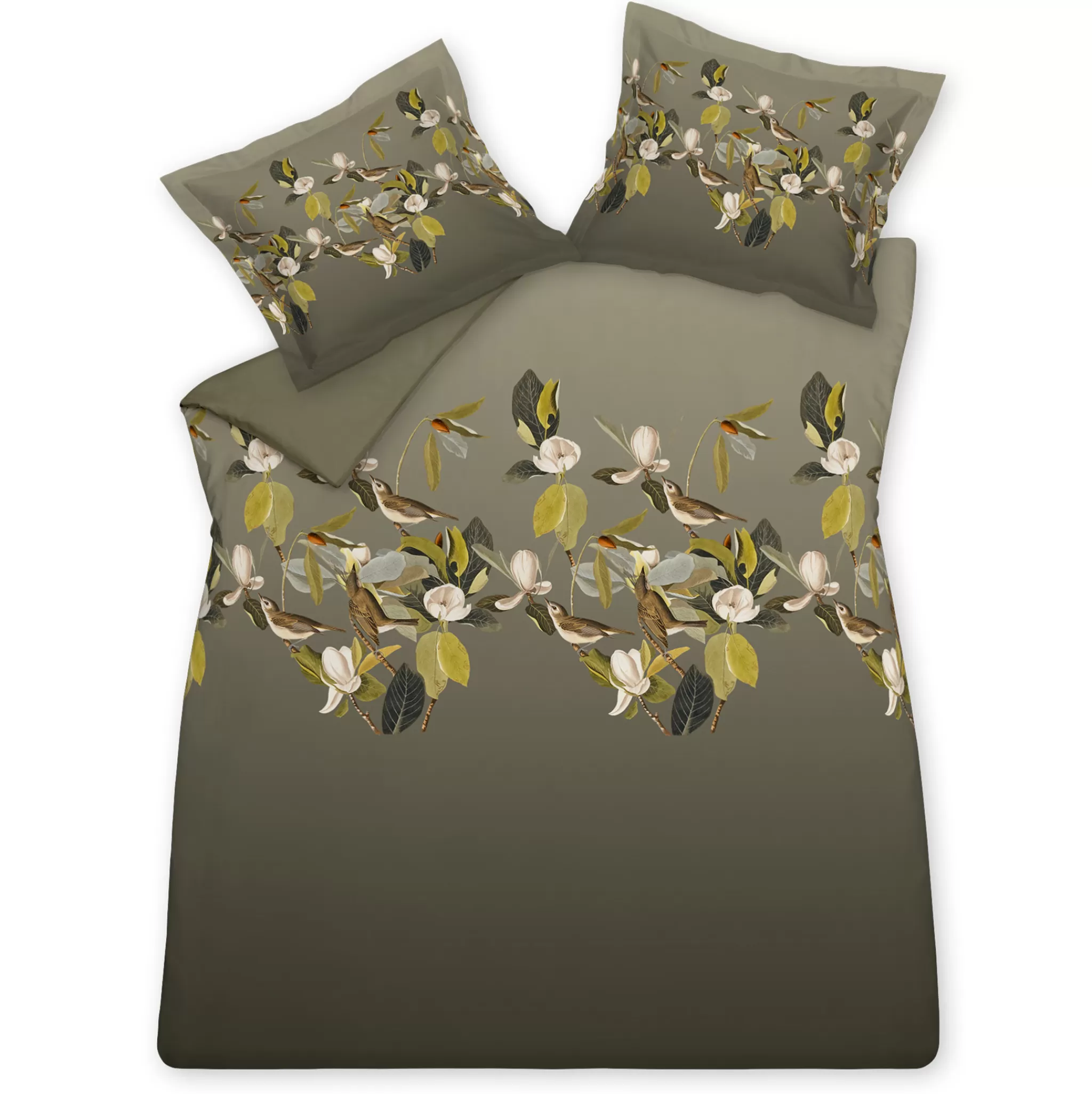 Fashion Duvet Cover Brooke Oak Green 200X220 Cm (Satin) Sam121208 2 Persons