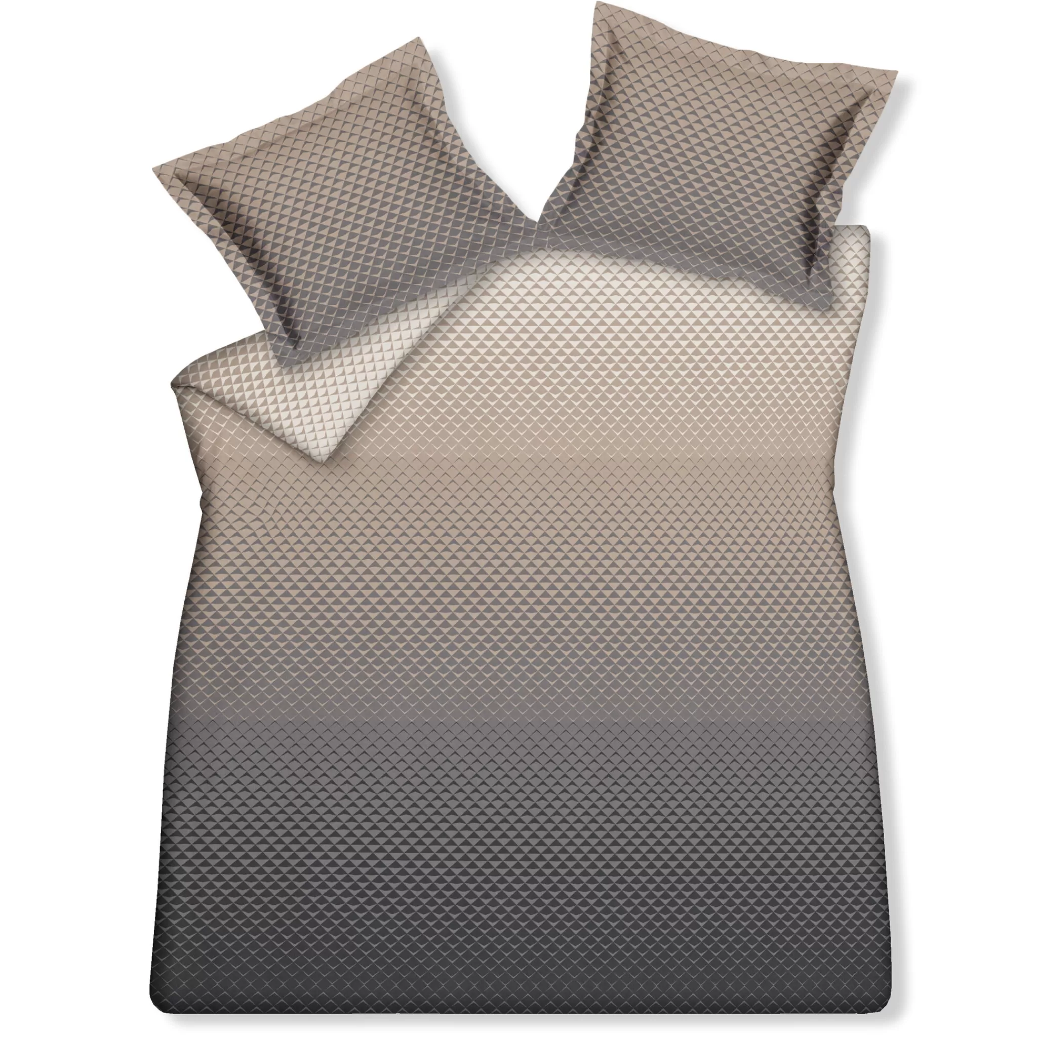 Outlet Duvet Cover Diamonds Off Black 140X220 Cm 1 Person