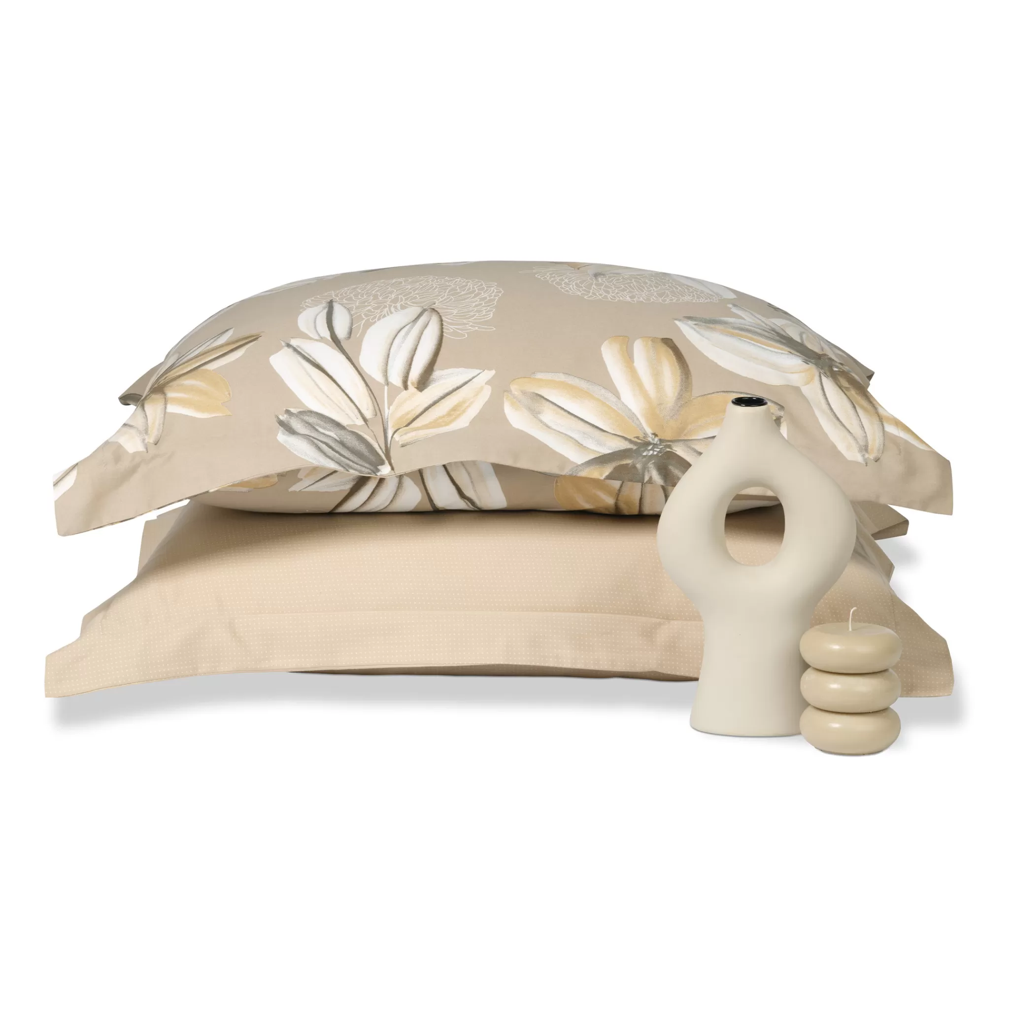 Store Duvet Cover Dots Latte 240X220 Cm (Sabb22215) Twin Beds
