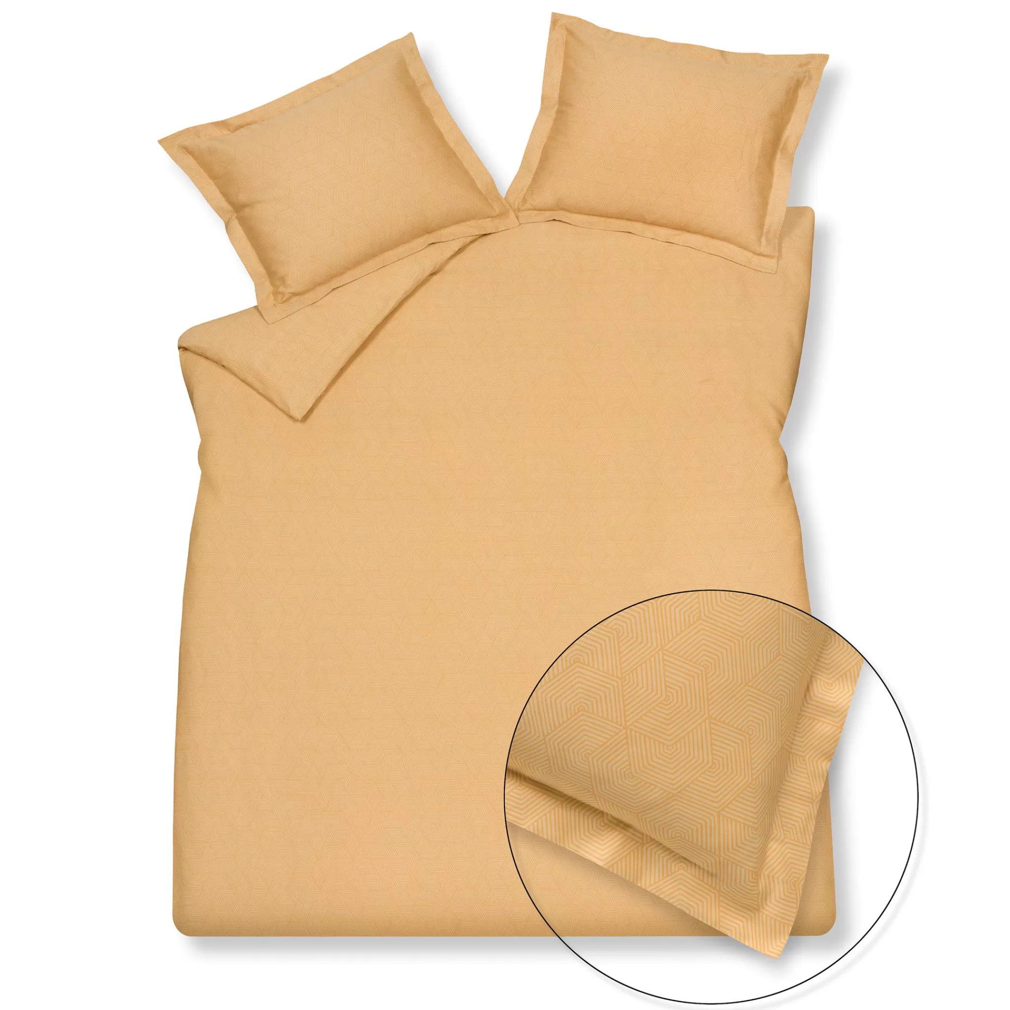 Online Duvet Cover Geometrical Apricot Blush 240X220 Cm (Sabb23106) Twin Beds