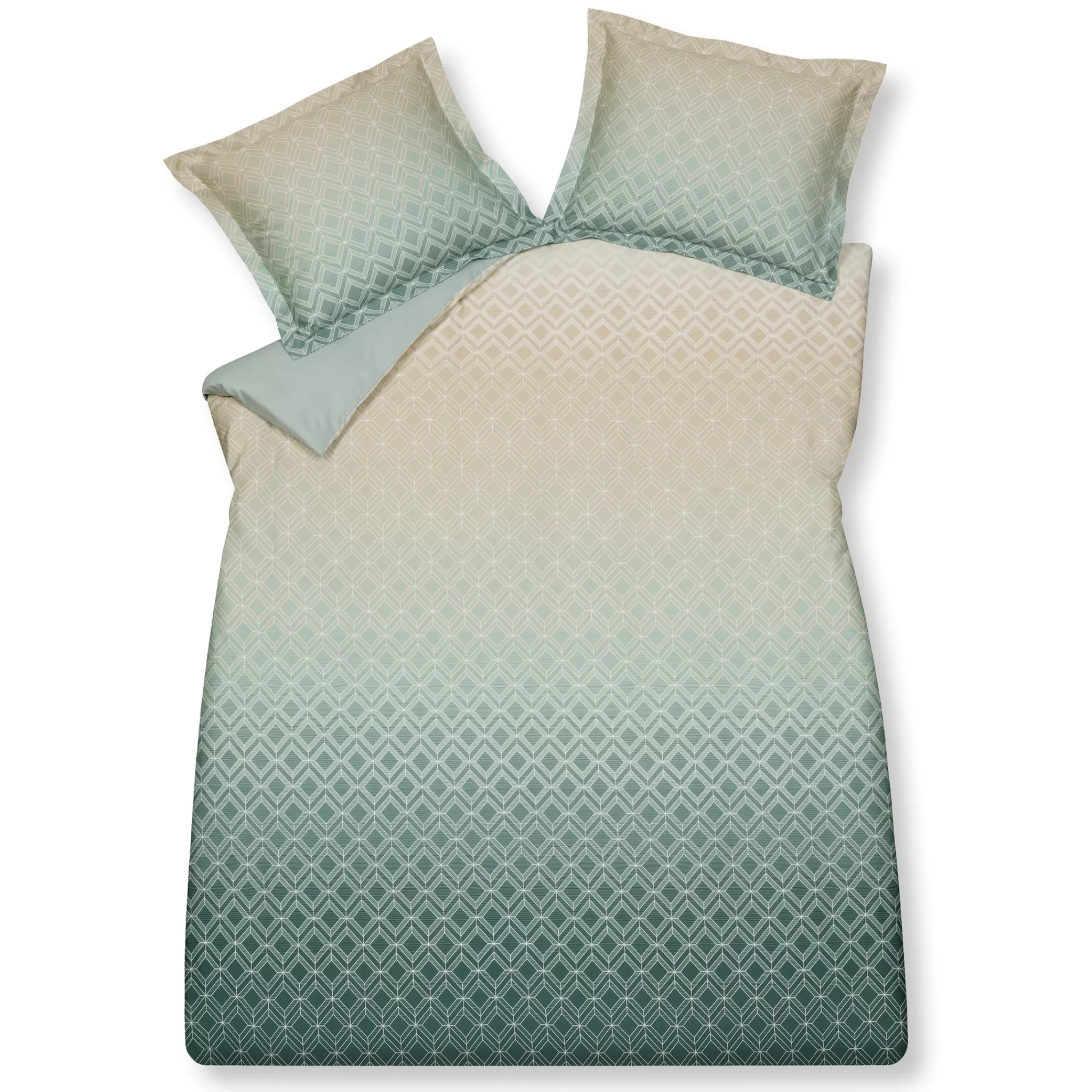 Best Sale Duvet Cover Glam Light Green 200X220 Cm (Satin) Sam122106 2 Persons