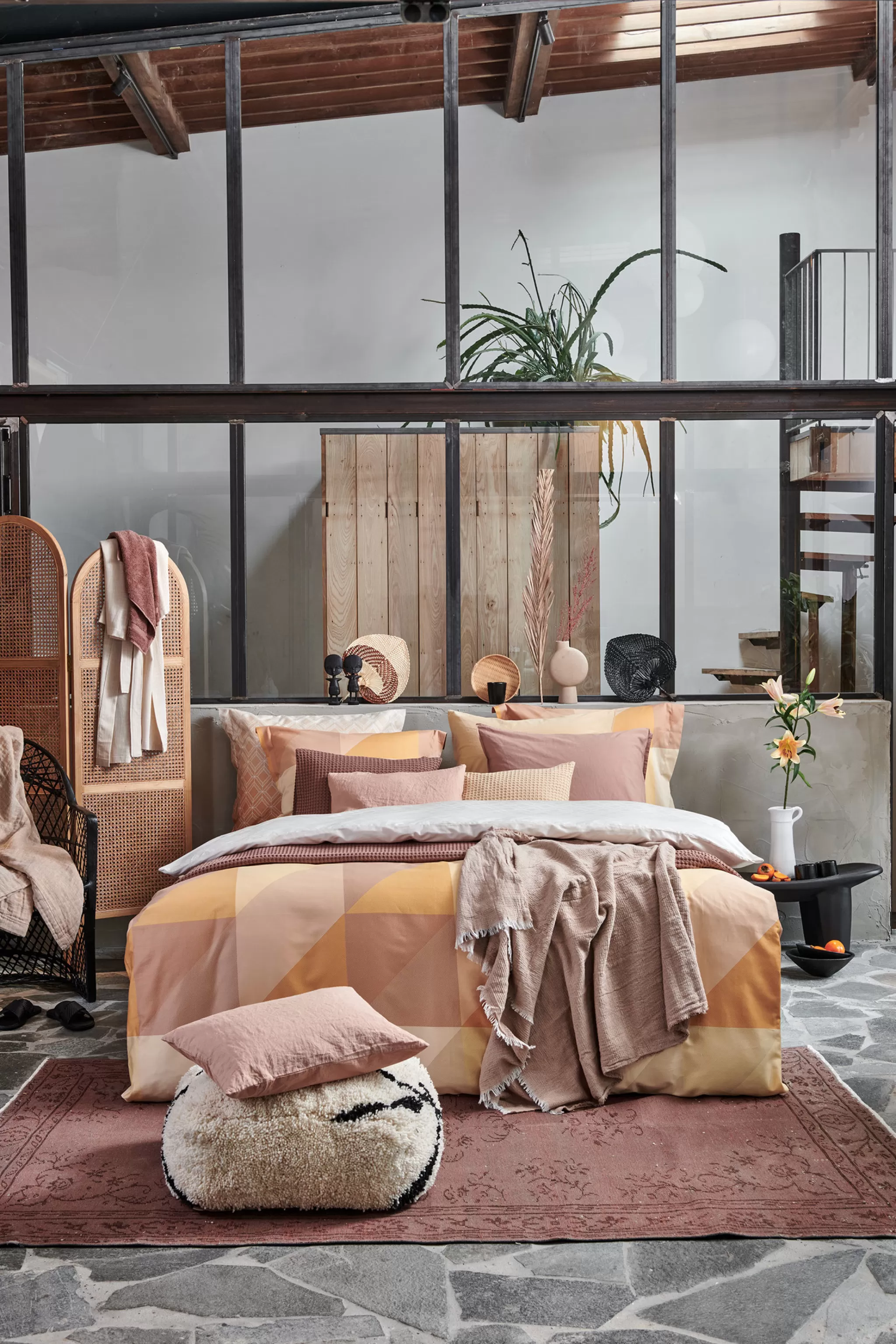 Hot Duvet Cover Glam Toffee 240X220 Cm (Satin) Sam122106 Twin Beds