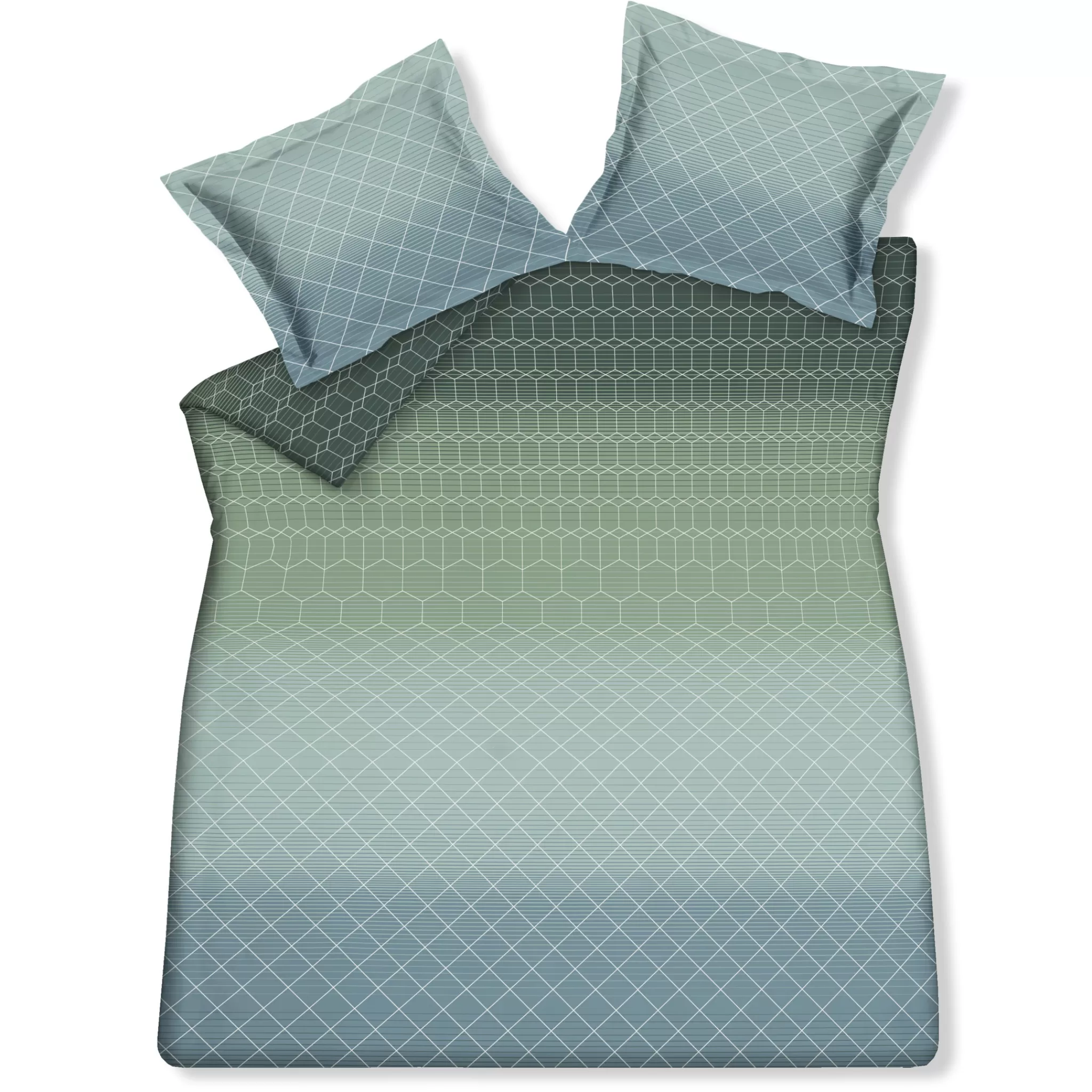 Clearance Duvet Cover Gradient Pearl Blue 140X220 Cm (Sabb23107) 1 Person