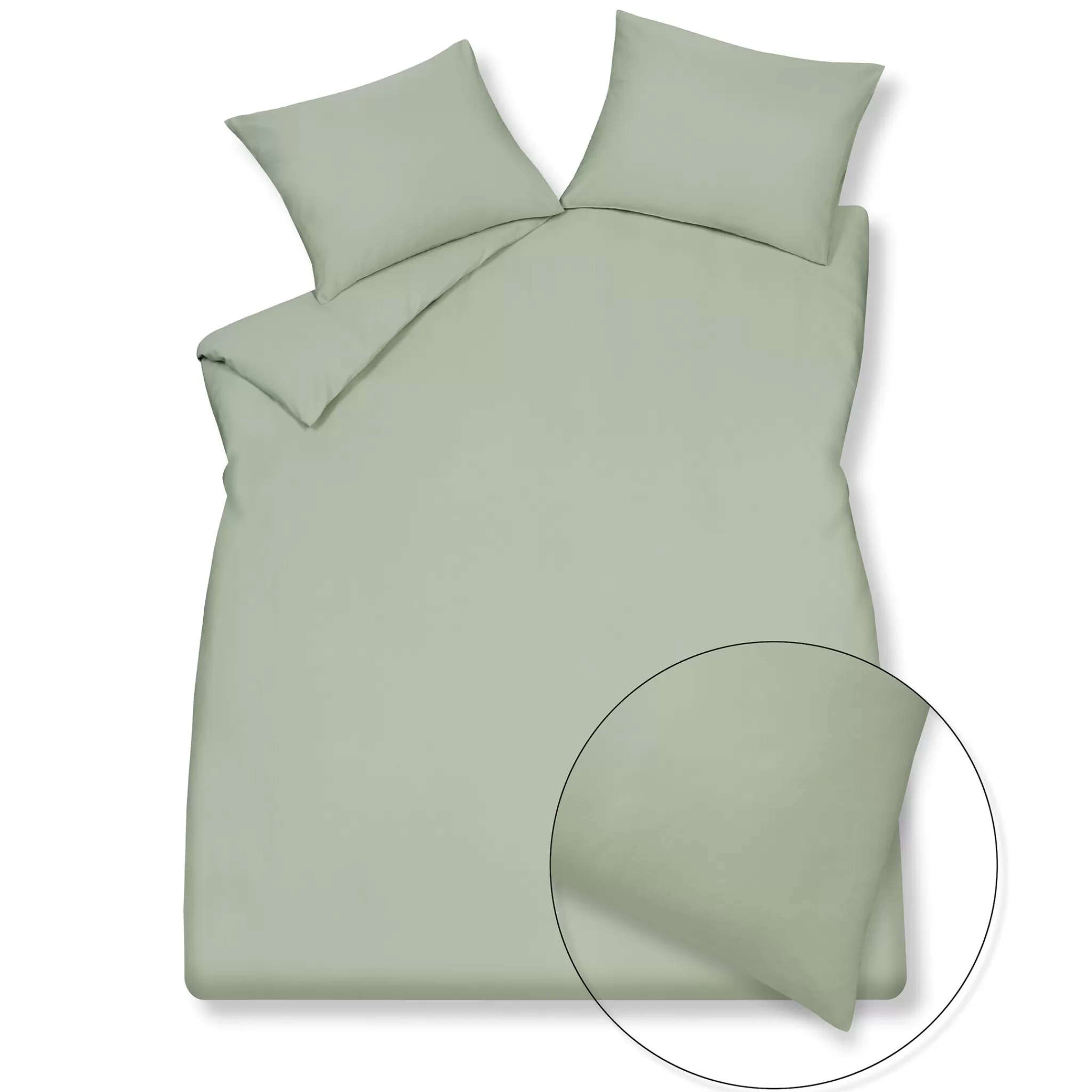 Shop Duvet Cover Home 98 Smoke Green 240X220 Cm (Hcmi23187) Twin Beds