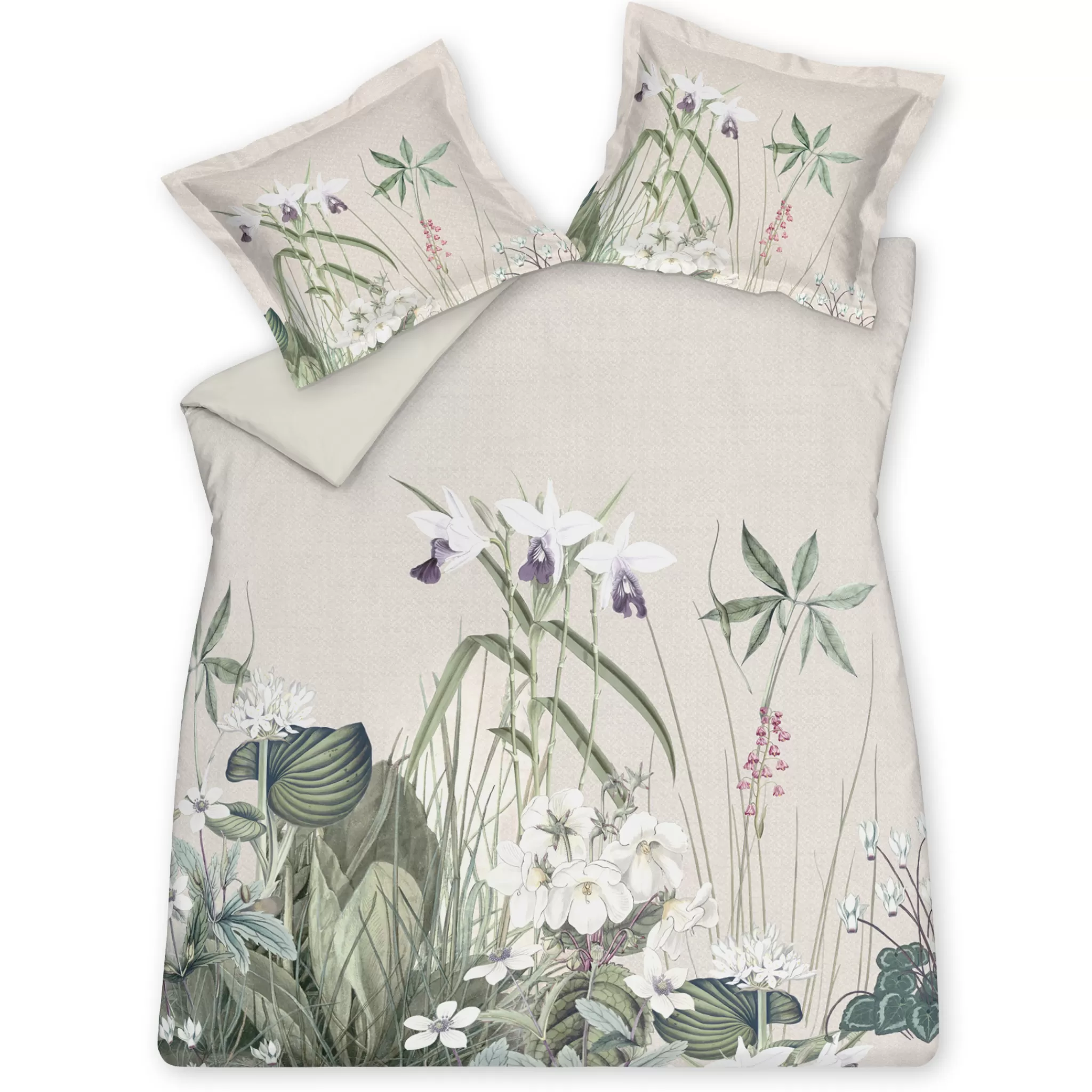 Clearance Duvet Cover Palm Spring Stone 240X220 Cm (Sasr23102) Twin Beds