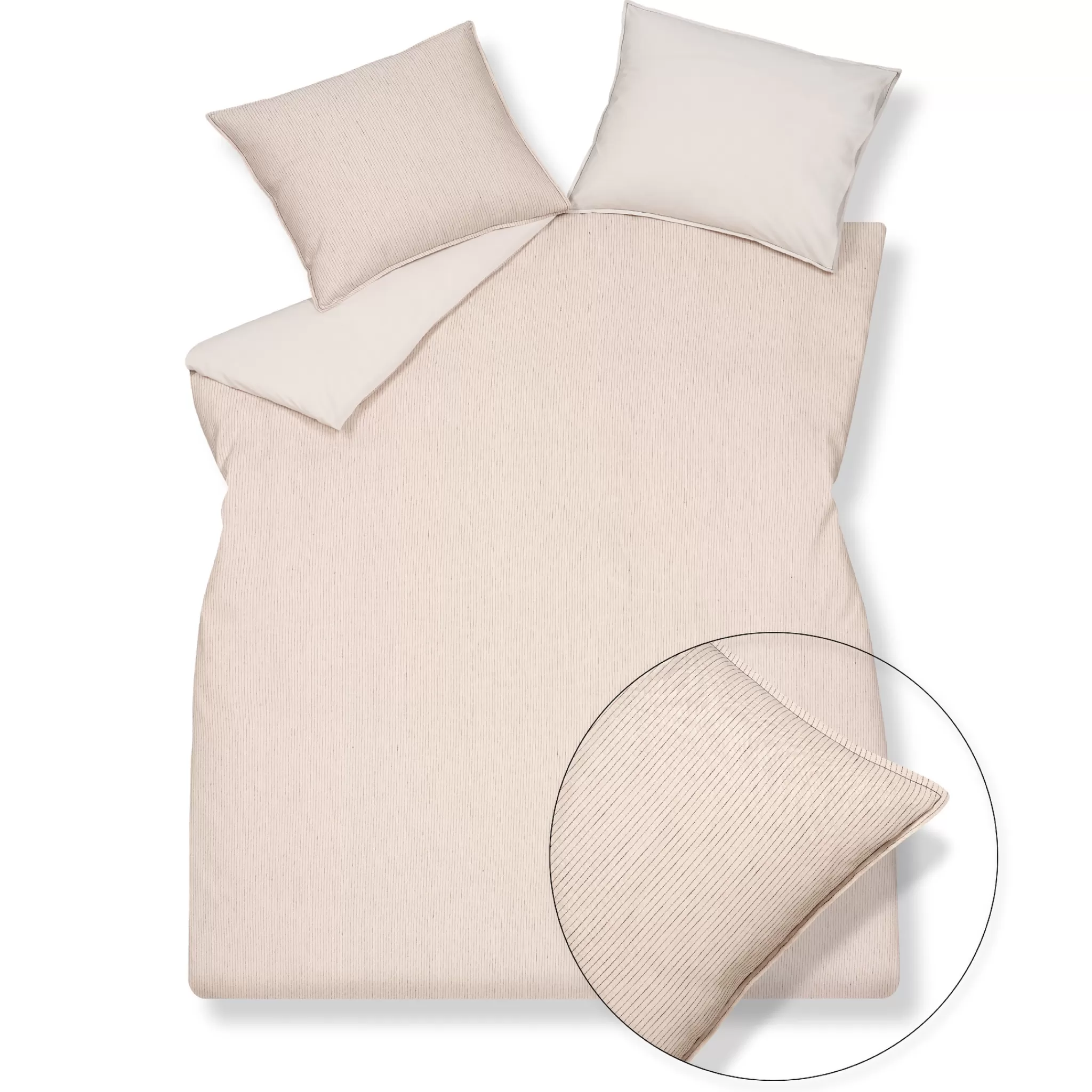 Outlet Duvet Cover Pure 27 Stone 200X220 Cm (Linen / Cotton) Prsa19127 2 Persons