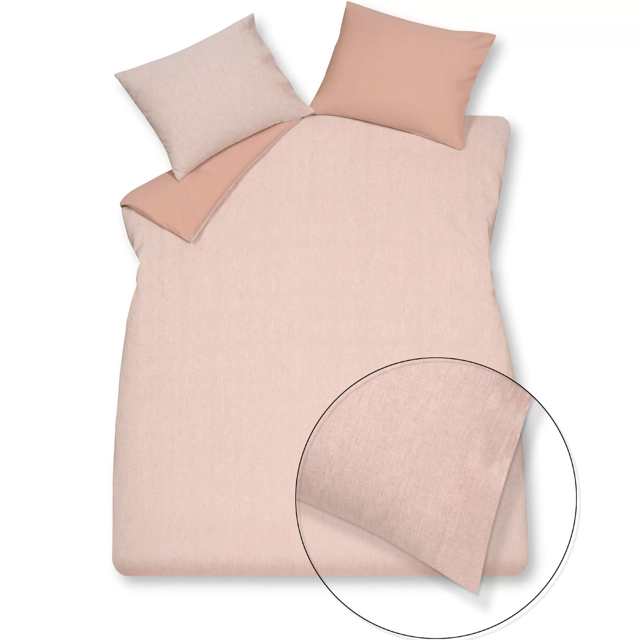 Online Duvet Cover Pure 41 Brick Dust 140X220 Cm (Linen / Cotton) Prsa20141 1 Person