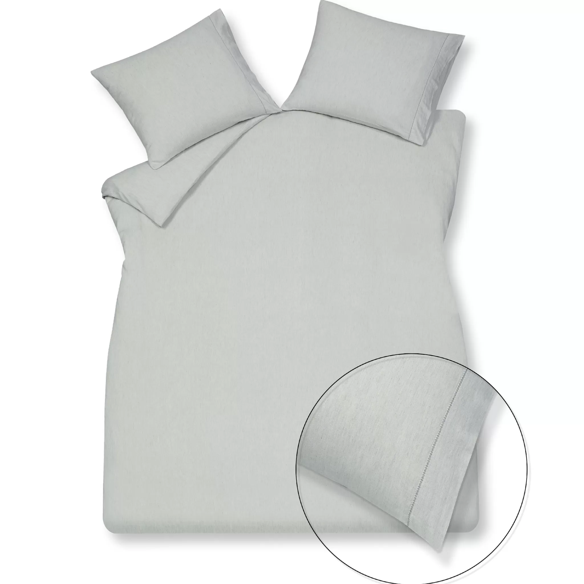 Clearance Duvet Cover Pure 42 Blue 140X220 Cm (Cotton / Viscose) Prsa20142 1 Person
