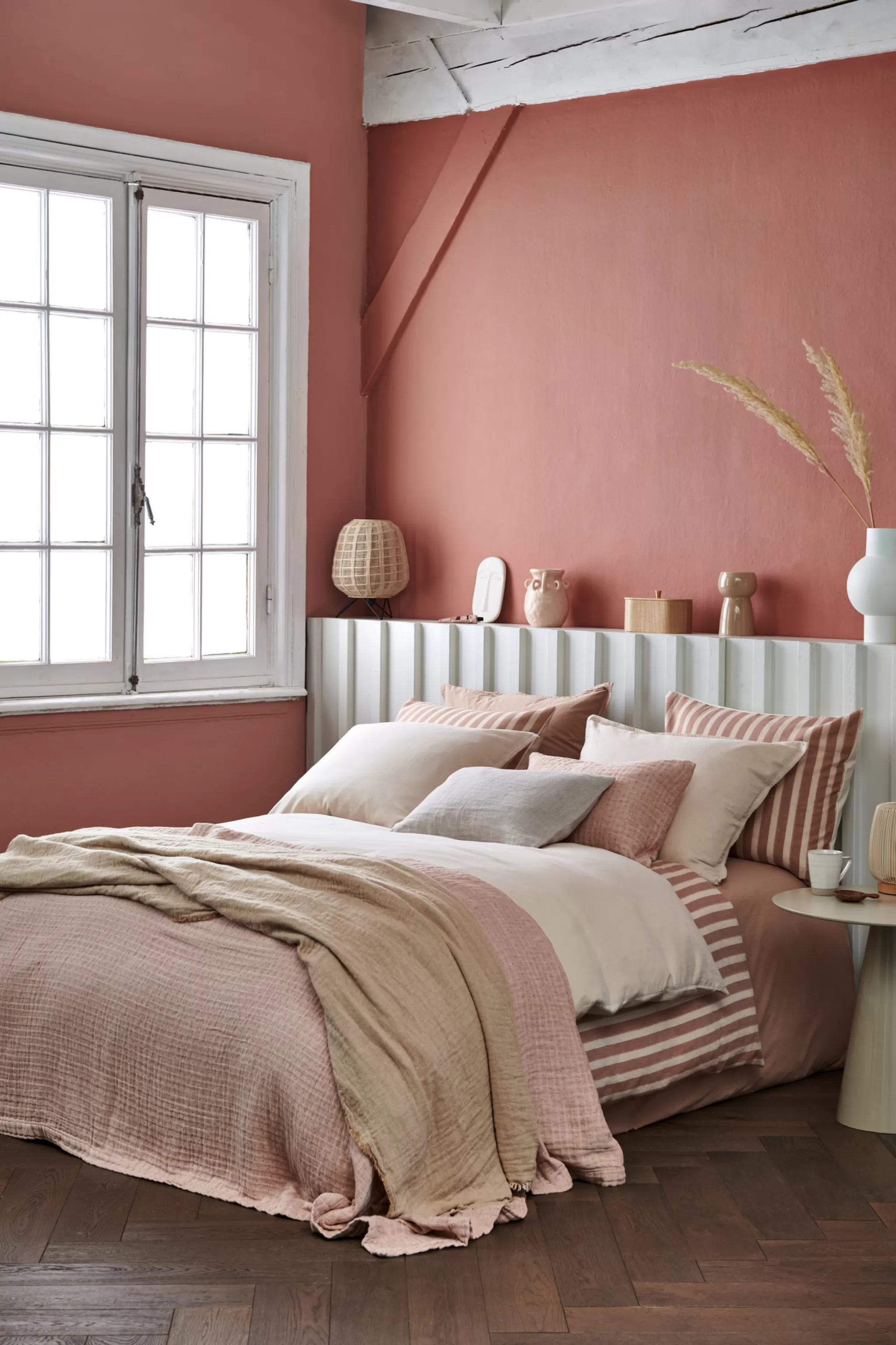 Discount Duvet Cover Pure 50 Old Rose 240X220 Cm (Percale Cotton) Prsa20250 Twin Beds