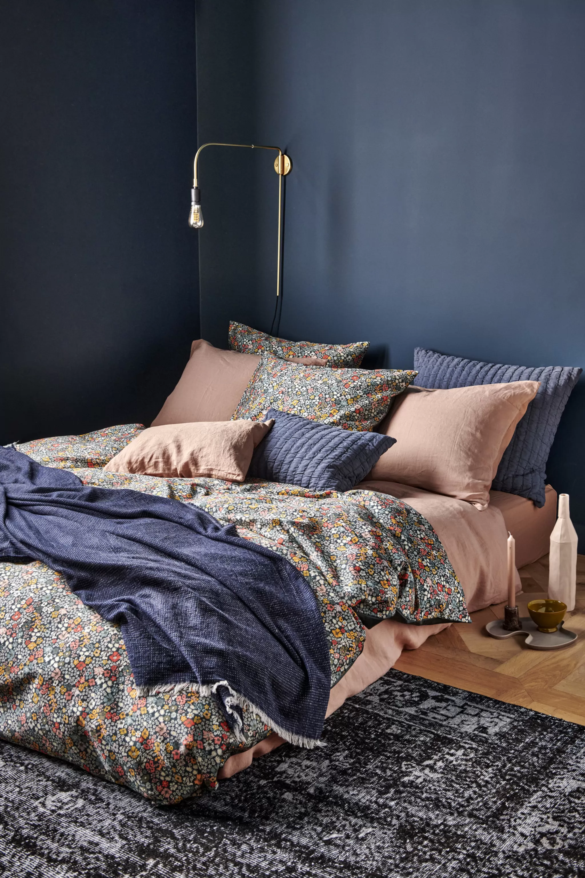 Clearance Duvet Cover Pure 65 Multi 240X220 Cm (Satin Cotton) Prsa22265 Twin Beds