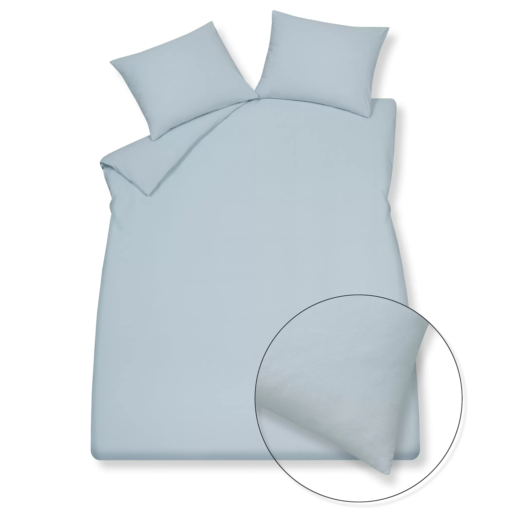 Sale Duvet Cover Pure 66 Powder Blue 140X220 Cm (Prsa23166) 1 Person