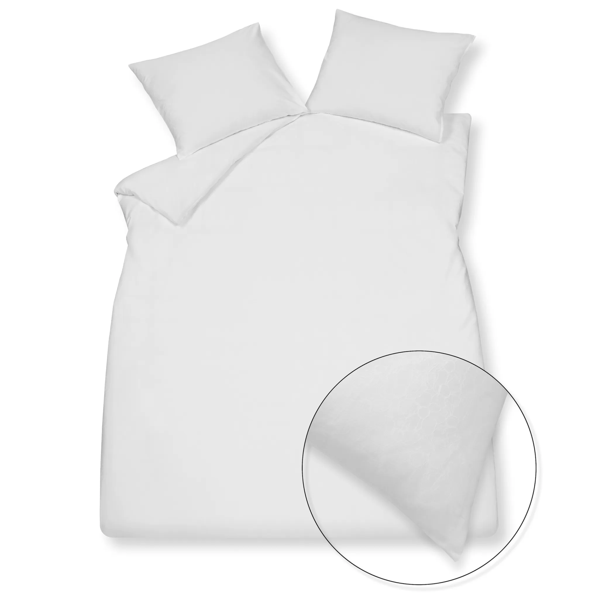 Best Duvet Cover Purity Bari White 140X220 Cm (Pusa23101) 1 Person