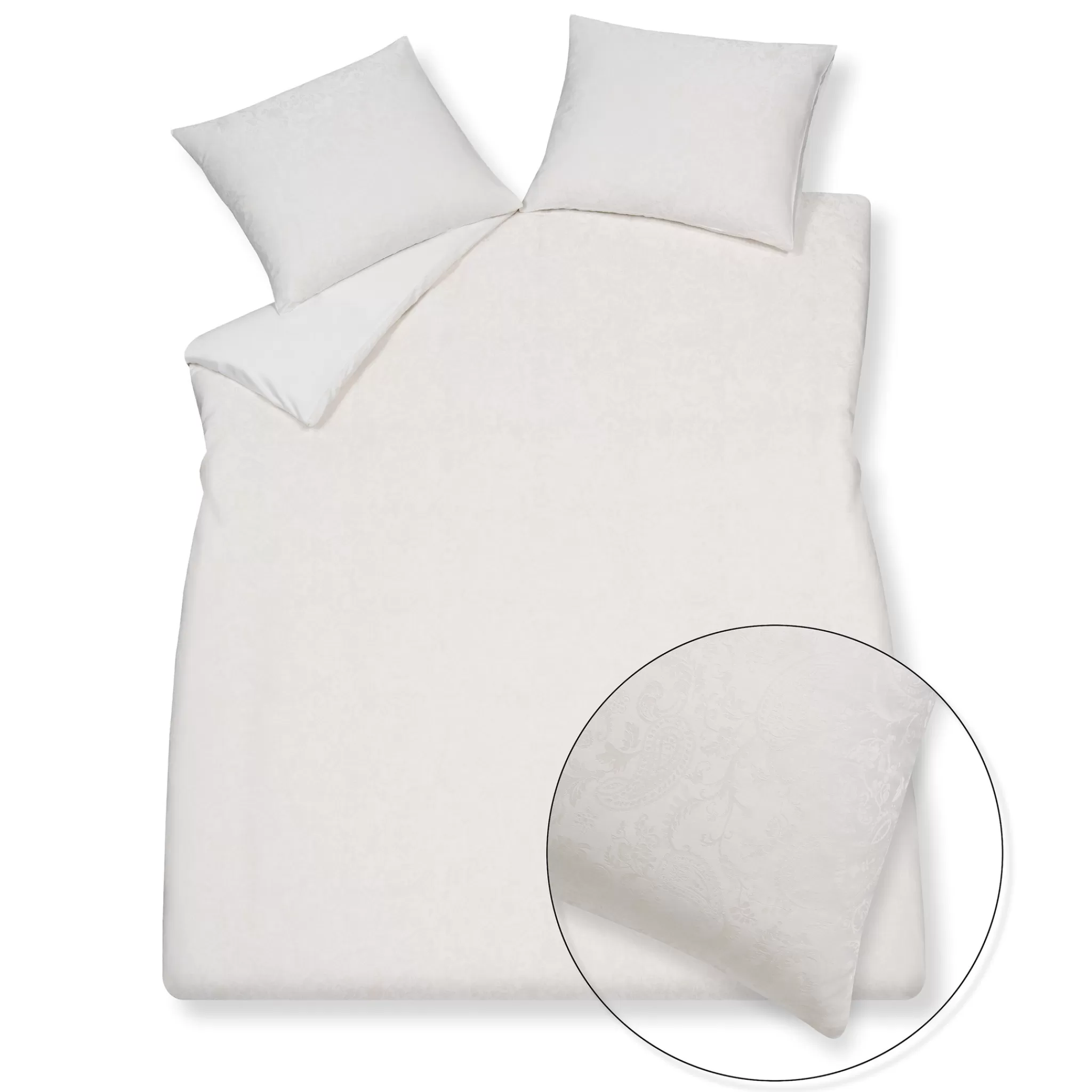 Sale Duvet Cover Purity Lucca Offwhite 240X220 Cm (Pusa23102) Twin Beds