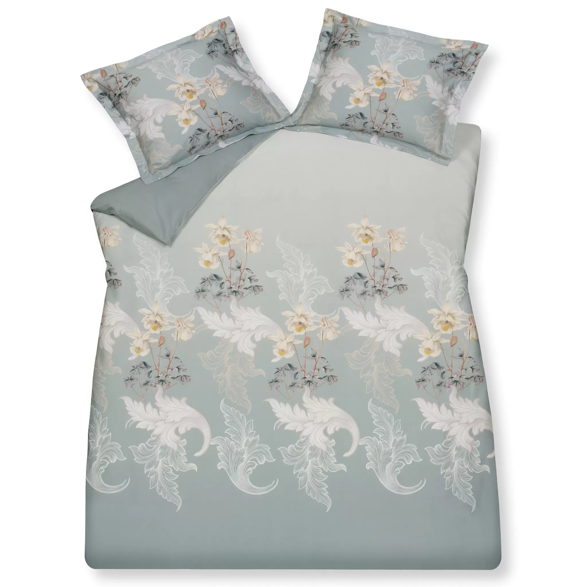 Store Duvet Cover Serena Pearl Blue 240X220 Cm (Satin) Sam122111 Twin Beds
