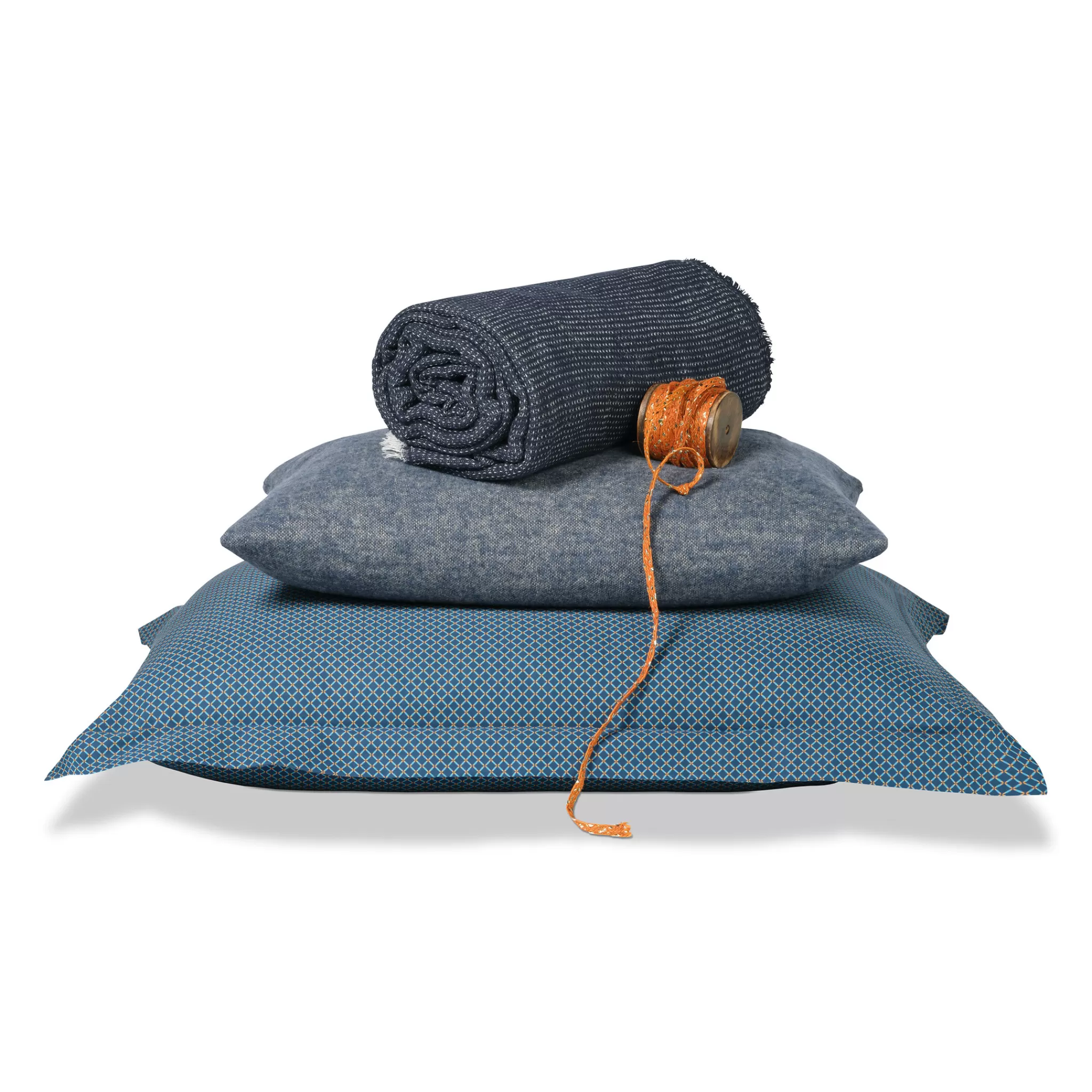 Clearance Duvet Cover Sparkles Navy 140X220 Cm (Satin) Sasa22207 1 Person