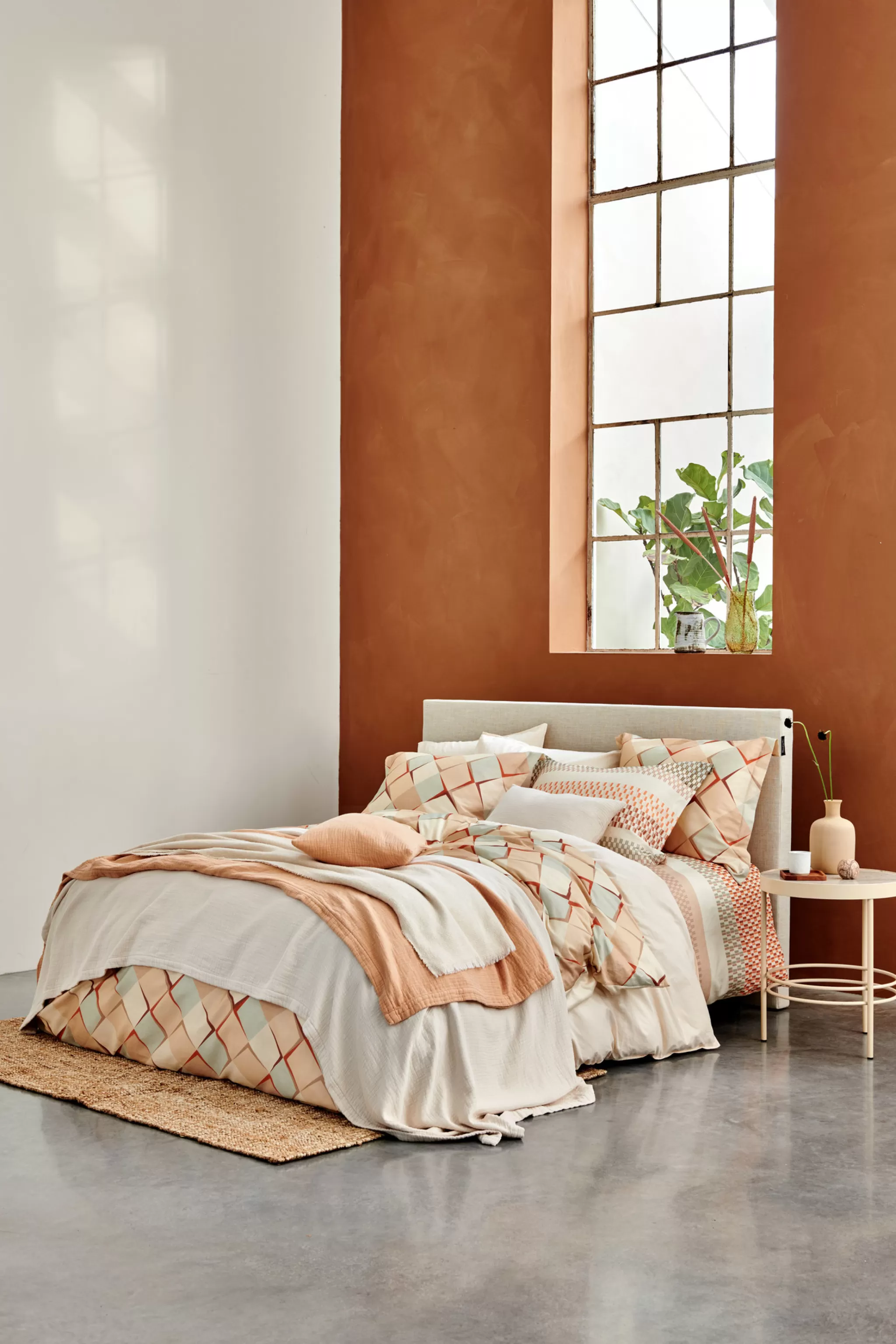 Fashion Duvet Cover Warm Retro Multi 240X220 Cm (Sam123112) Twin Beds