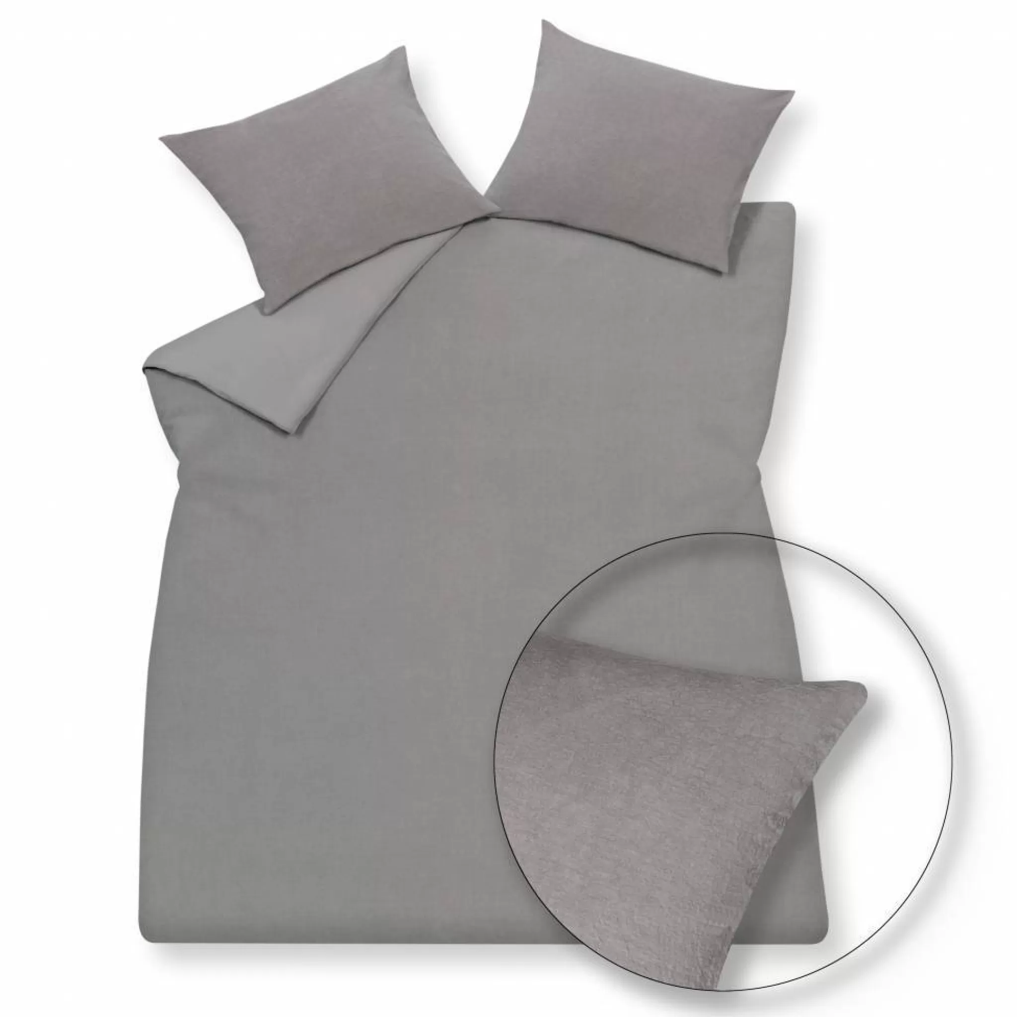 Store Duvet Purity 79 Grey 200 X 200/220 Cm (Linen) 2 Persons